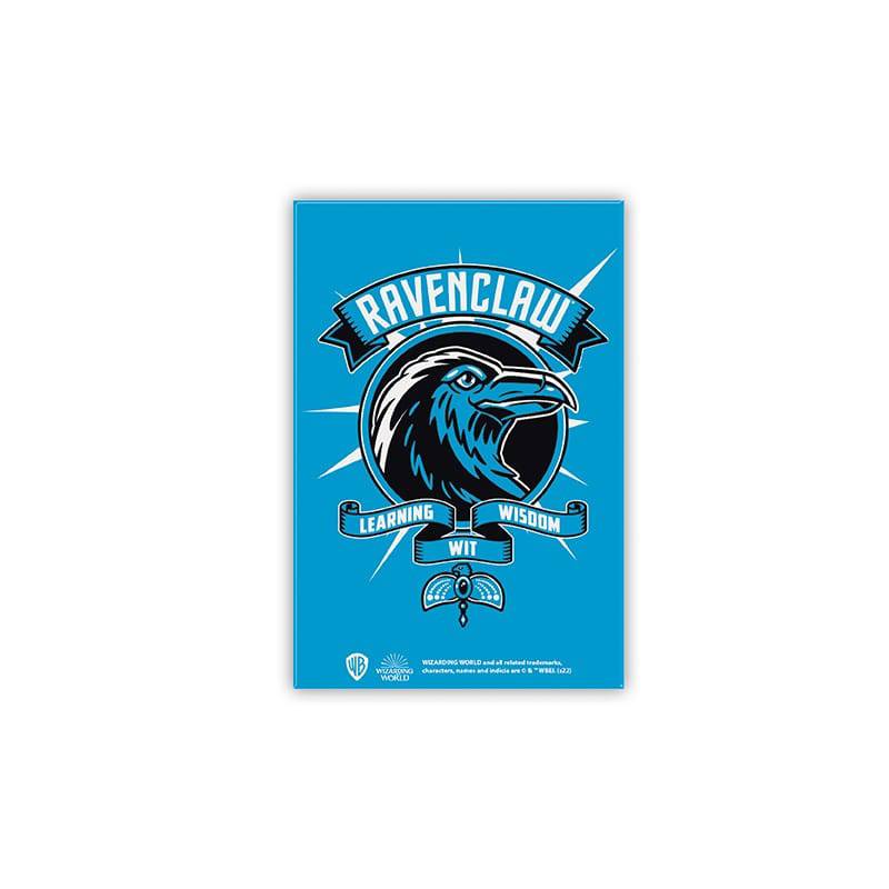 Harry Potter Metal Magnet - Ravenclaw Bright Colours - Olleke Wizarding Shop Amsterdam Brugge London