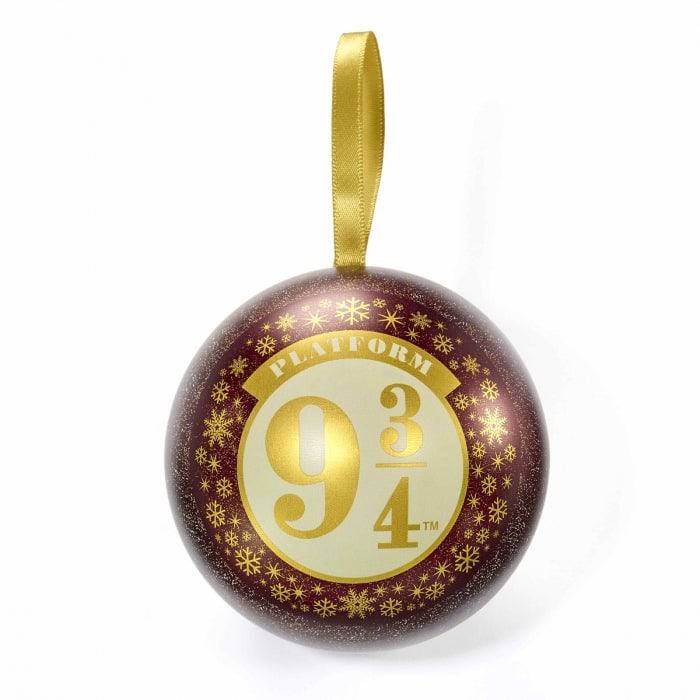 Harry Potter Platform 9 3/4 Bauble with 9 3/4 Necklace - Olleke Wizarding Shop Amsterdam Brugge London