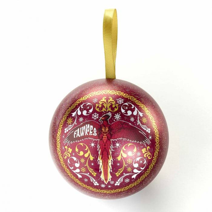 Harry Potter Fawkes Bauble with Fawkes Necklace - Olleke Wizarding Shop Amsterdam Brugge London