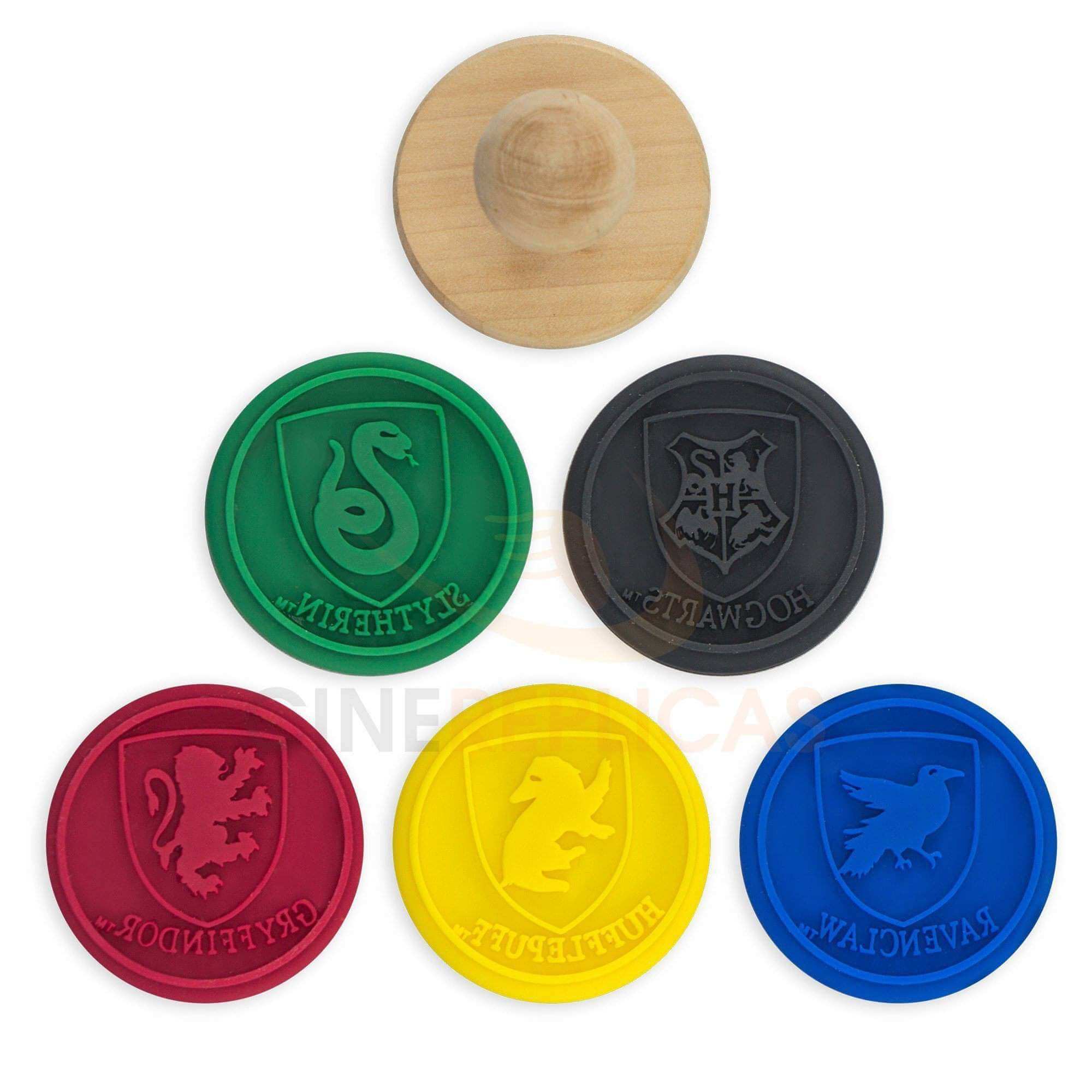 Hogwarts Houses Interchangeable Cookie Stamps - Olleke Wizarding Shop Amsterdam Brugge London