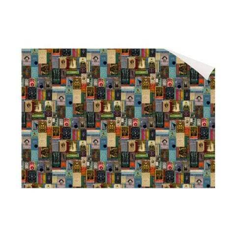 Hogwarts Library Gift Wrap - Olleke Wizarding Shop Amsterdam Brugge London