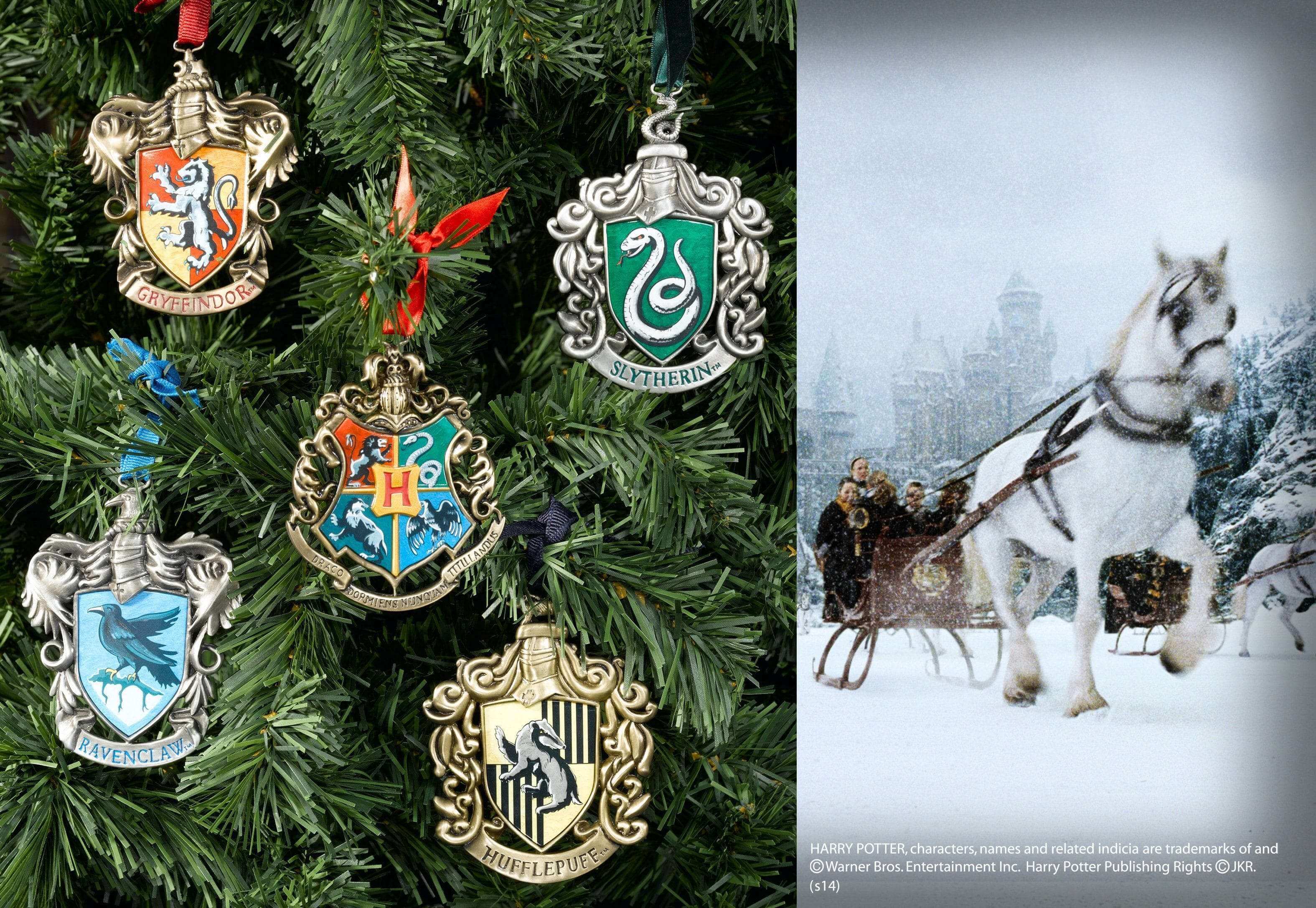 Hogwarts Tree Ornaments - Olleke Wizarding Shop Amsterdam Brugge London