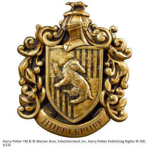 Hufflepuff Crest Wall Art - Olleke Wizarding Shop Amsterdam Brugge London