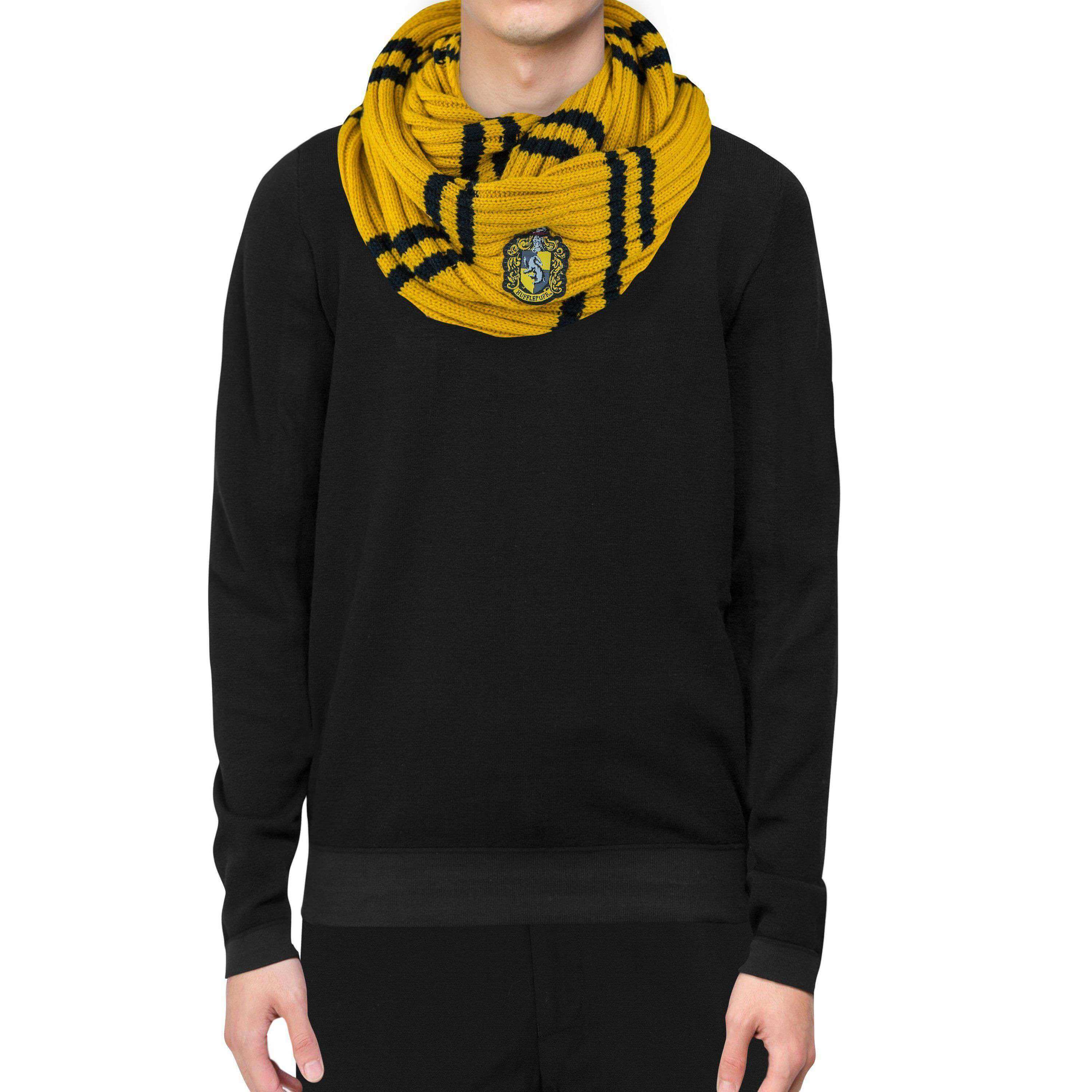 Hufflepuff Infinity Scarf - Olleke Wizarding Shop Amsterdam Brugge London