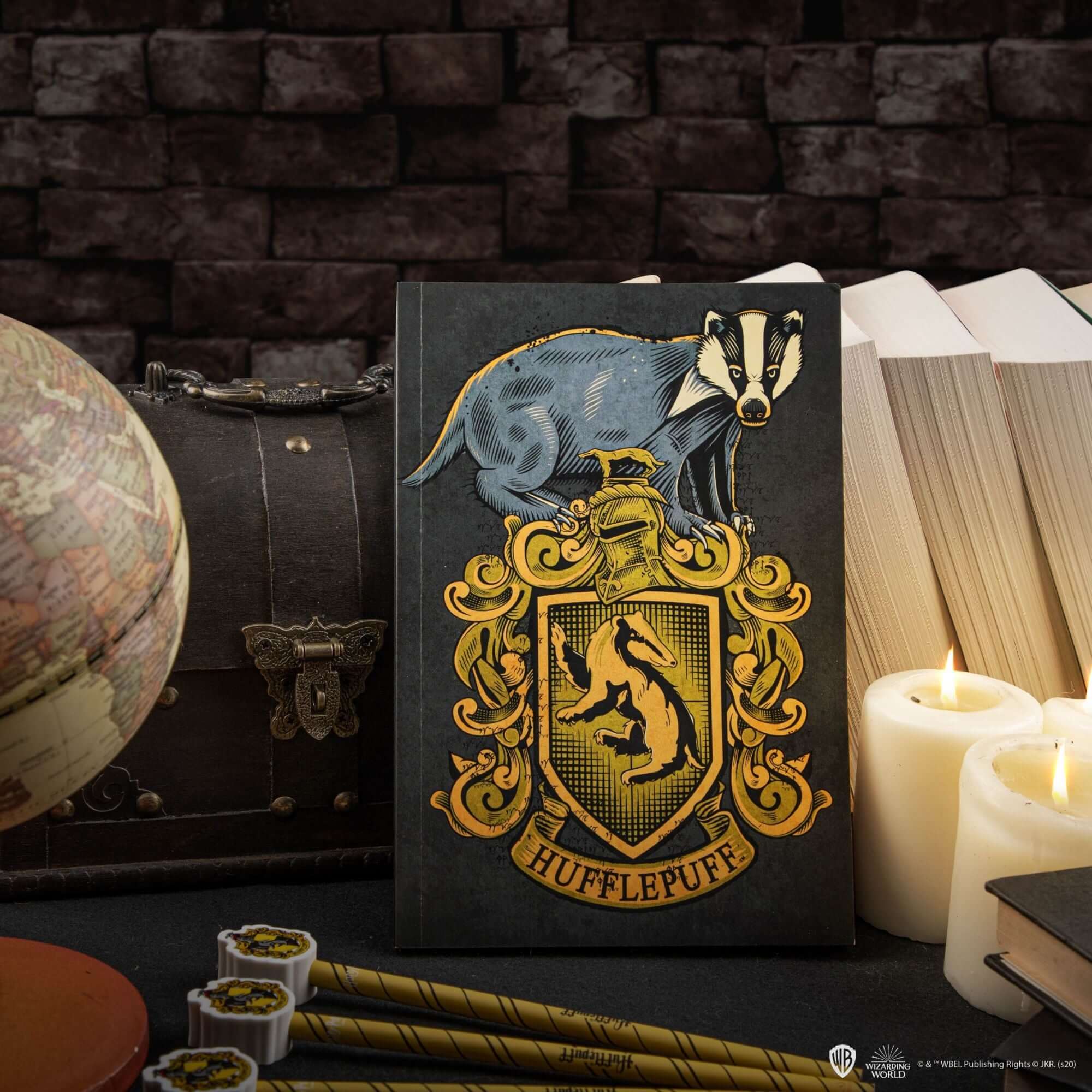 Hufflepuff Notebook - Olleke Wizarding Shop Amsterdam Brugge London