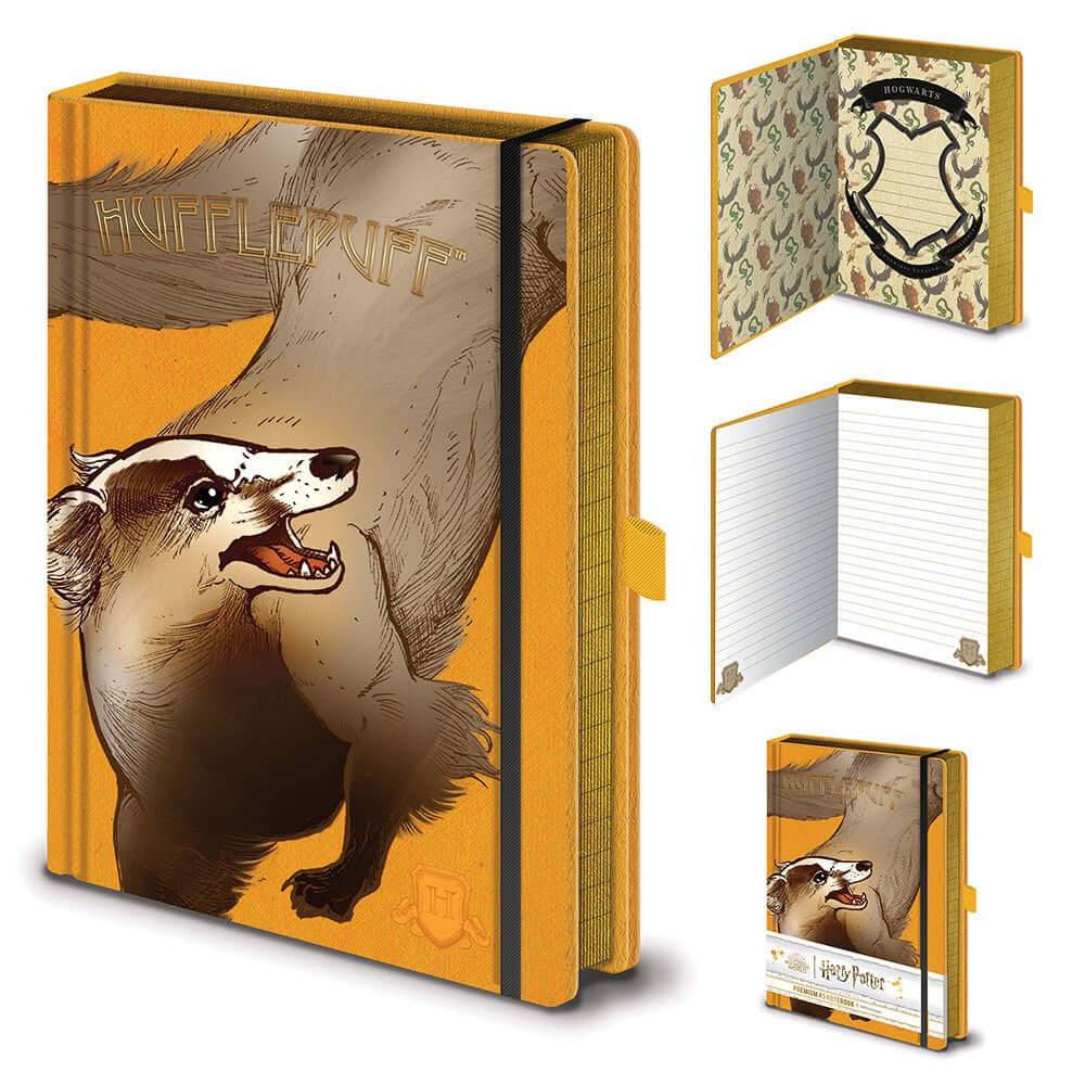 Hufflepuff Notebook - Olleke Wizarding Shop Amsterdam Brugge London