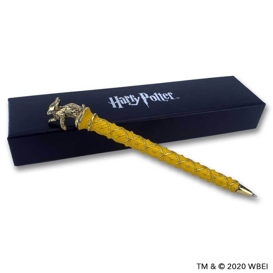 Hufflepuff Pen Gold Plated - Olleke Wizarding Shop Amsterdam Brugge London