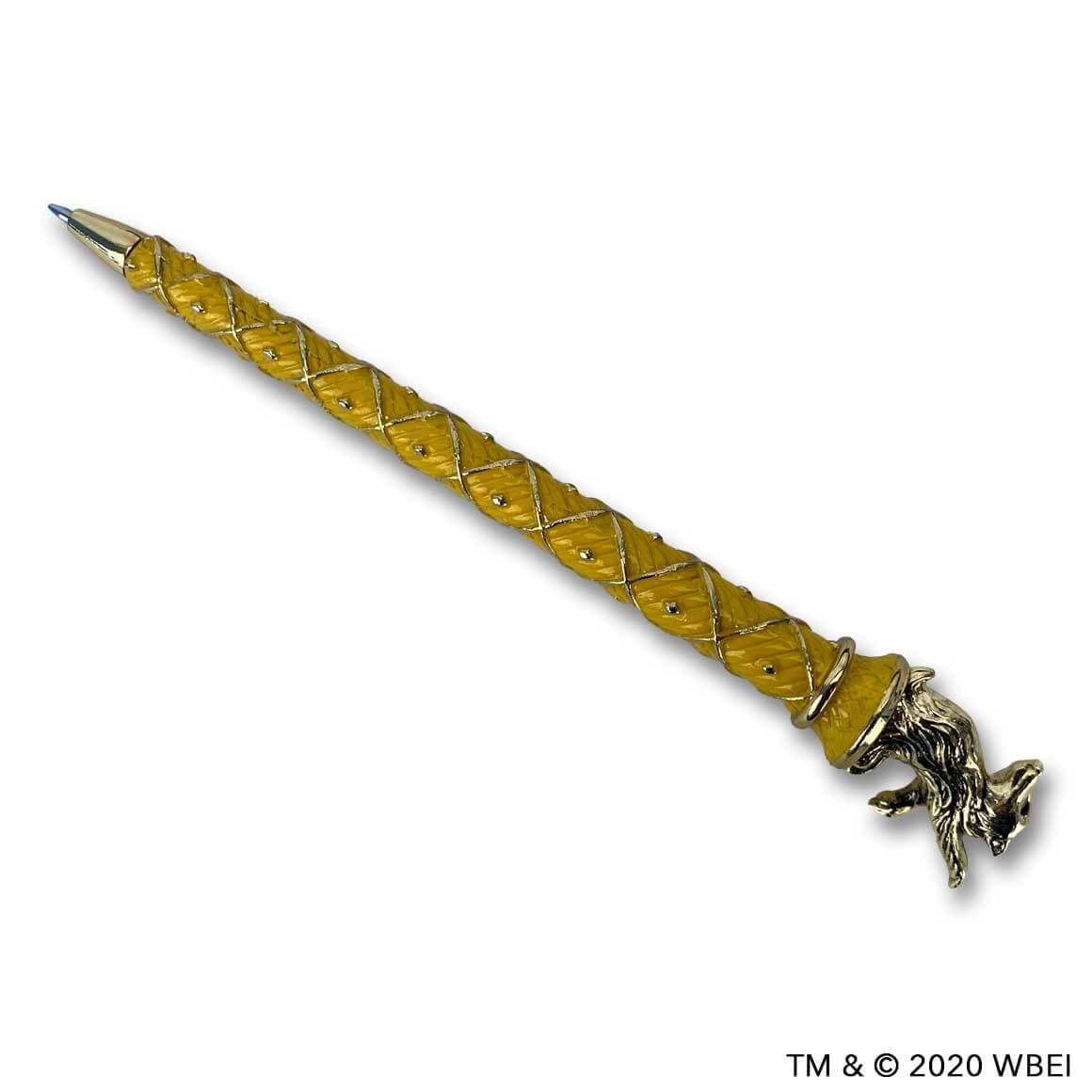 Hufflepuff Pen Gold Plated - Olleke Wizarding Shop Amsterdam Brugge London