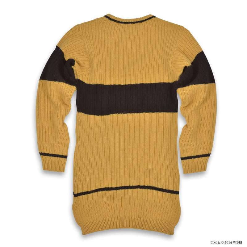 Hufflepuff Quidditch Knitted Adult Jumper - Olleke Wizarding Shop Amsterdam Brugge London