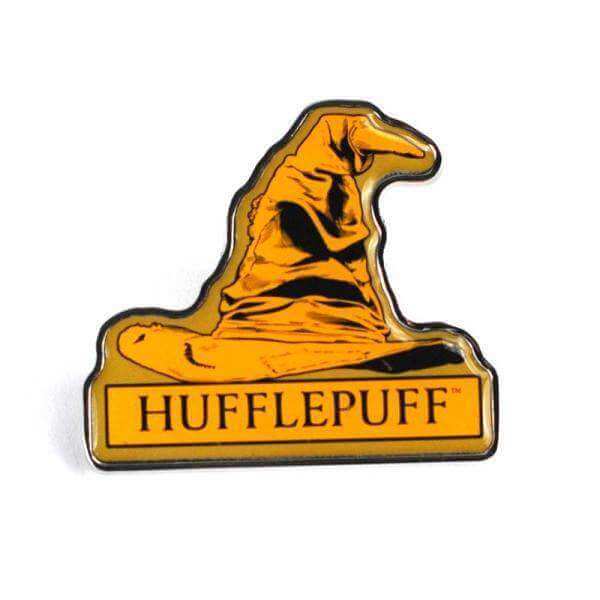 Hufflepuff Sorting Hat Harry Potter Enamel Badge - Olleke Wizarding Shop Amsterdam Brugge London