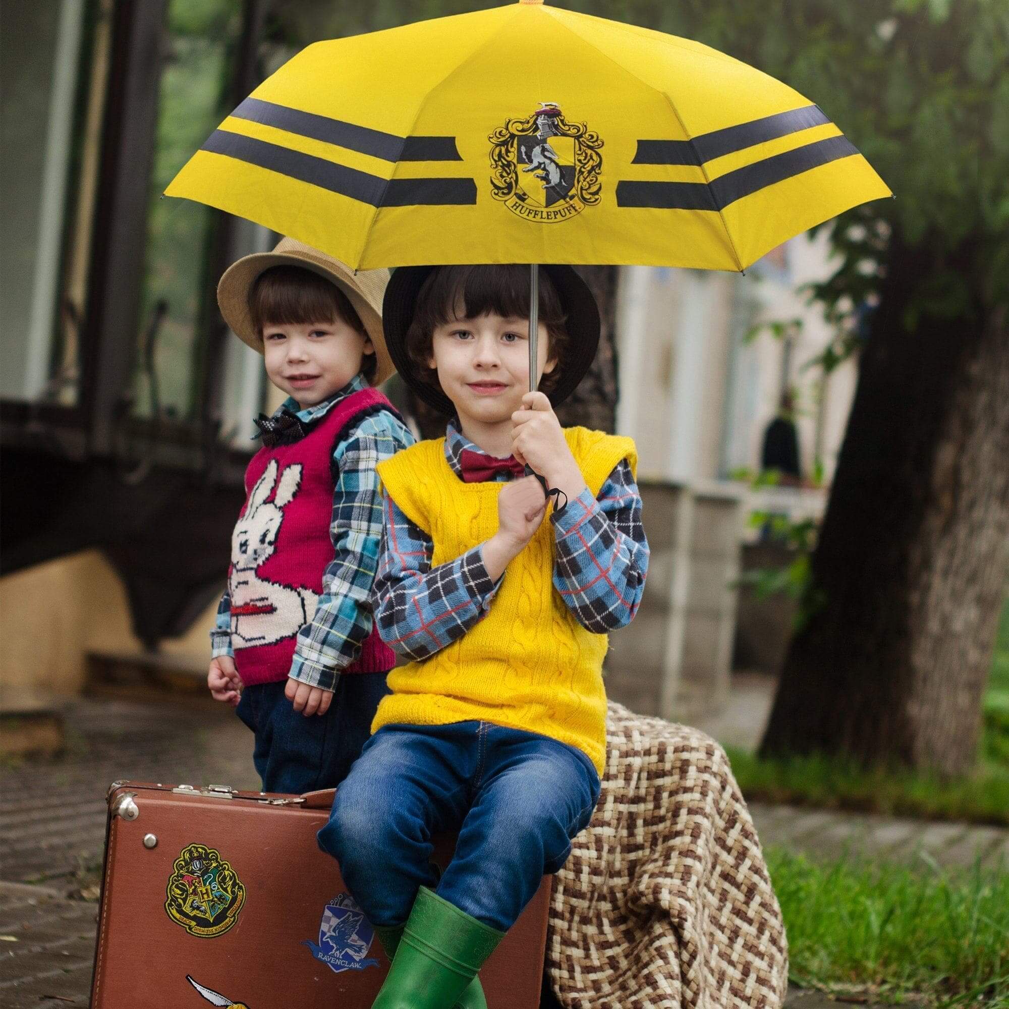 Hufflepuff Umbrella - Olleke Wizarding Shop Amsterdam Brugge London