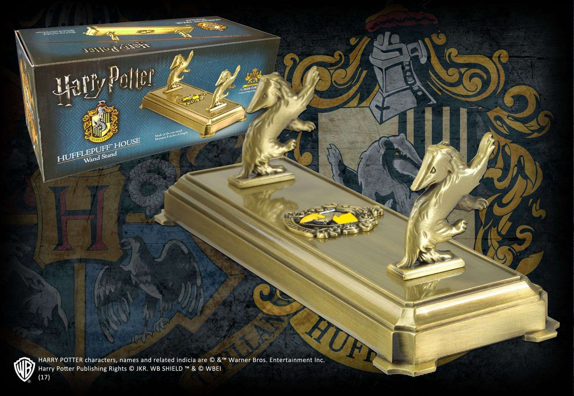 Hufflepuff Wand Stand - Olleke Wizarding Shop Amsterdam Brugge London