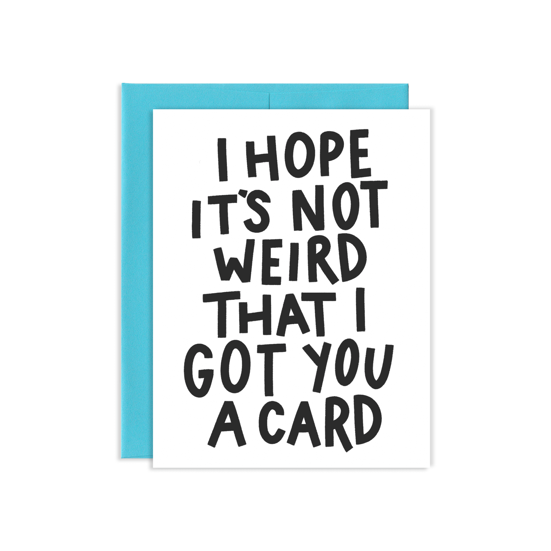 It's Not Weird Card - Olleke Wizarding Shop Amsterdam Brugge London