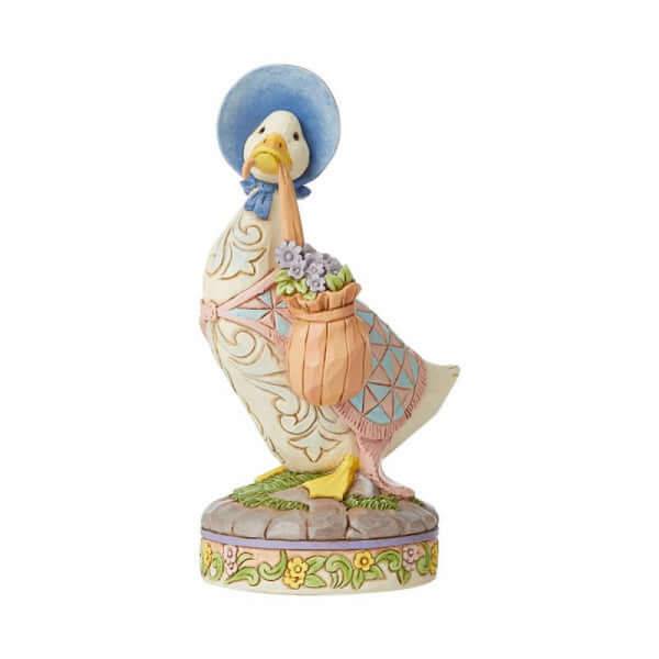 Jemima Puddle-Duck wearing a shawl and a poke bonnet - Olleke Wizarding Shop Amsterdam Brugge London