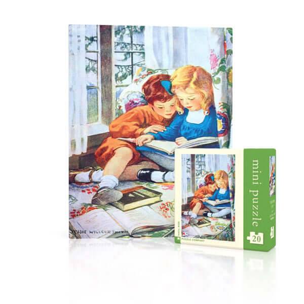 Jessie Willcox Smith Window Seat Mini 20 piece Jigsaw Puzzle - Olleke Wizarding Shop Amsterdam Brugge London