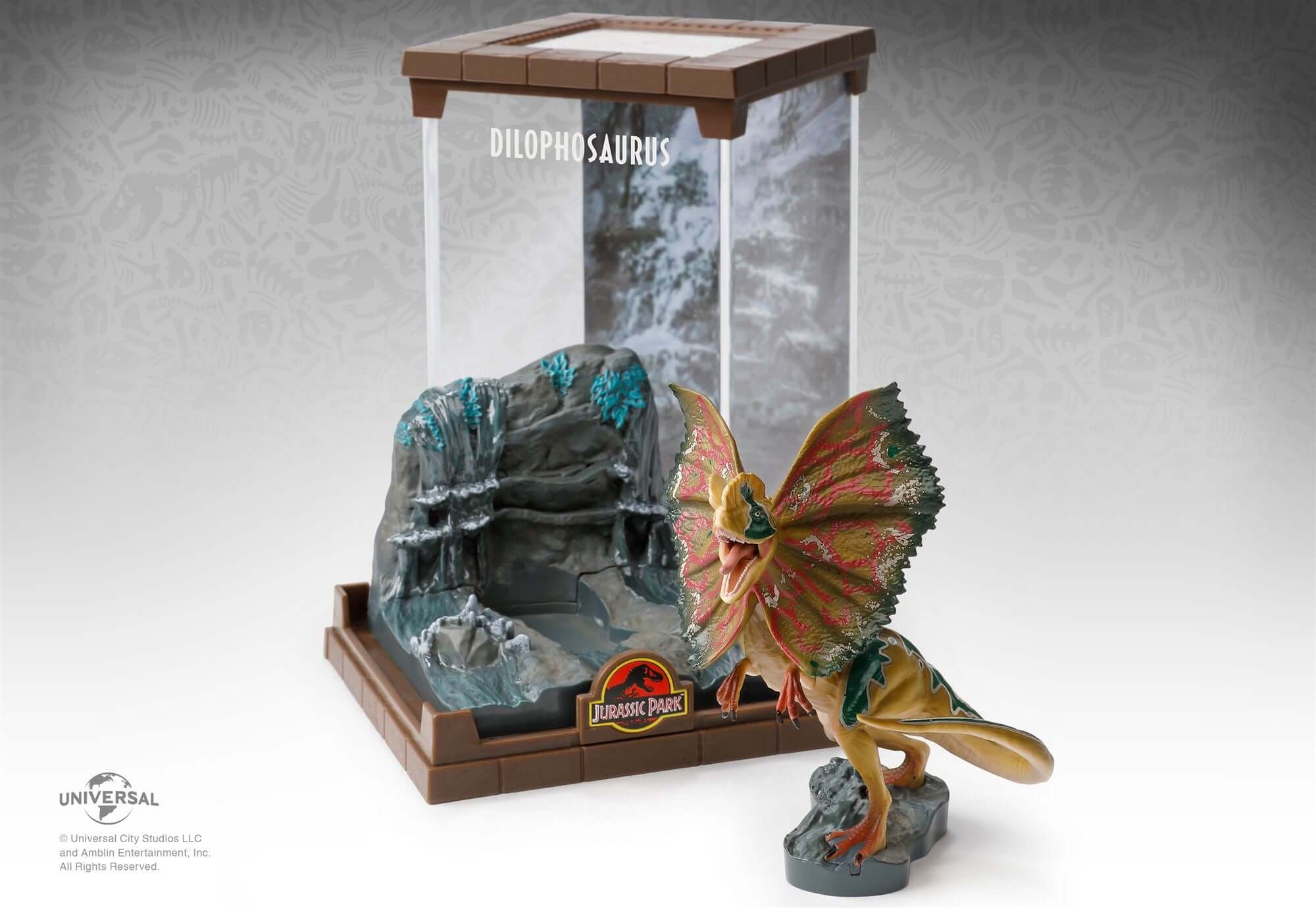 Jurassic Park Creature – Dilophosaurus - Olleke Wizarding Shop Amsterdam Brugge London