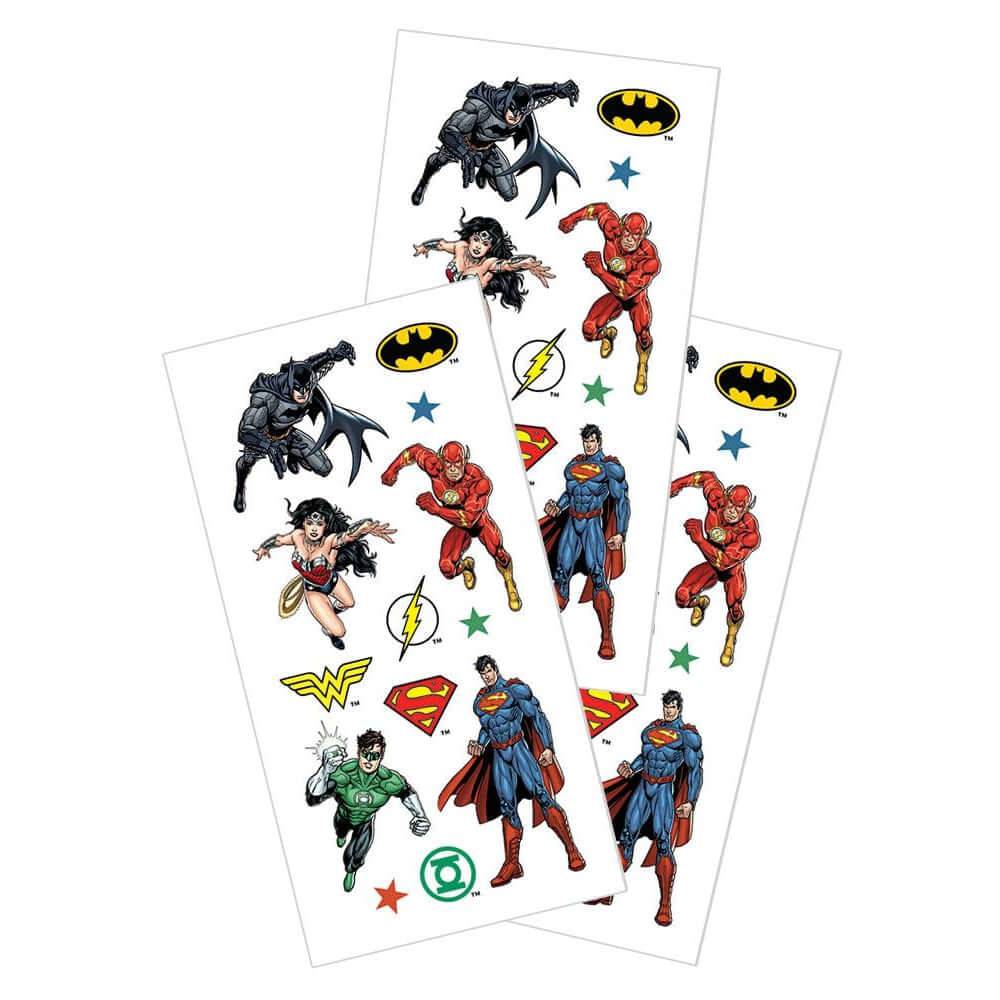 Justice League Sticker Set - Olleke Wizarding Shop Amsterdam Brugge London