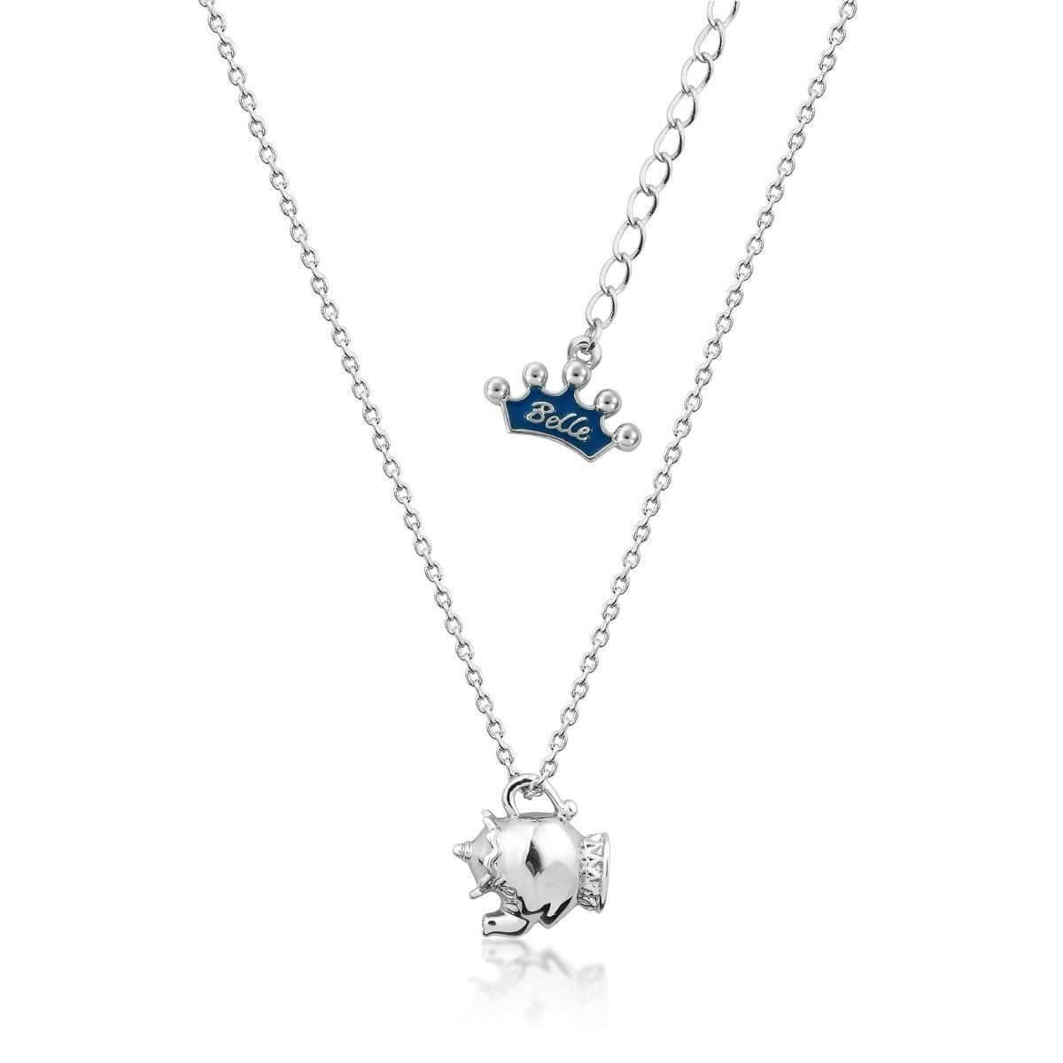 Kids Disney Beauty and the Beast Mrs Potts Necklace - Olleke Wizarding Shop Amsterdam Brugge London