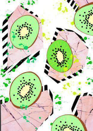 Kiwi Fruit Greeting Card - Olleke Wizarding Shop Amsterdam Brugge London