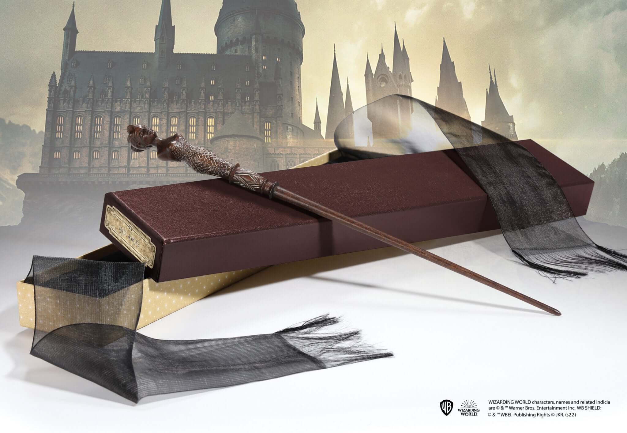 Lally Hicks’ Wand in Collector’s Box - Olleke Wizarding Shop Amsterdam Brugge London