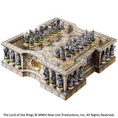 Lord of the Rings Chess Set - Olleke Wizarding Shop Amsterdam Brugge London