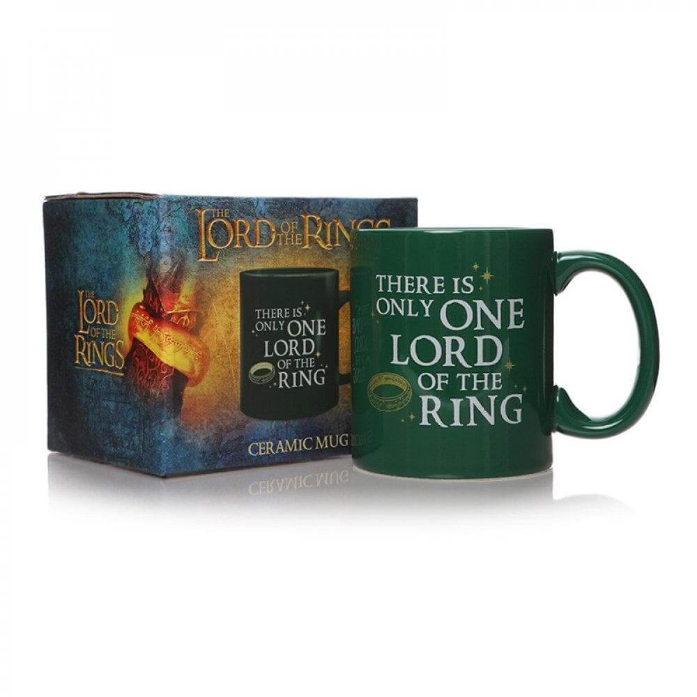 Lord of the Rings Mug - Only one Lord - Olleke Wizarding Shop Amsterdam Brugge London