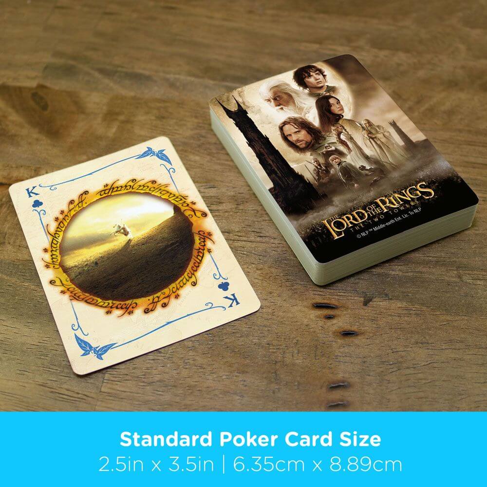 Lord of the Rings Playing Cards The Two Towers - Olleke Wizarding Shop Amsterdam Brugge London