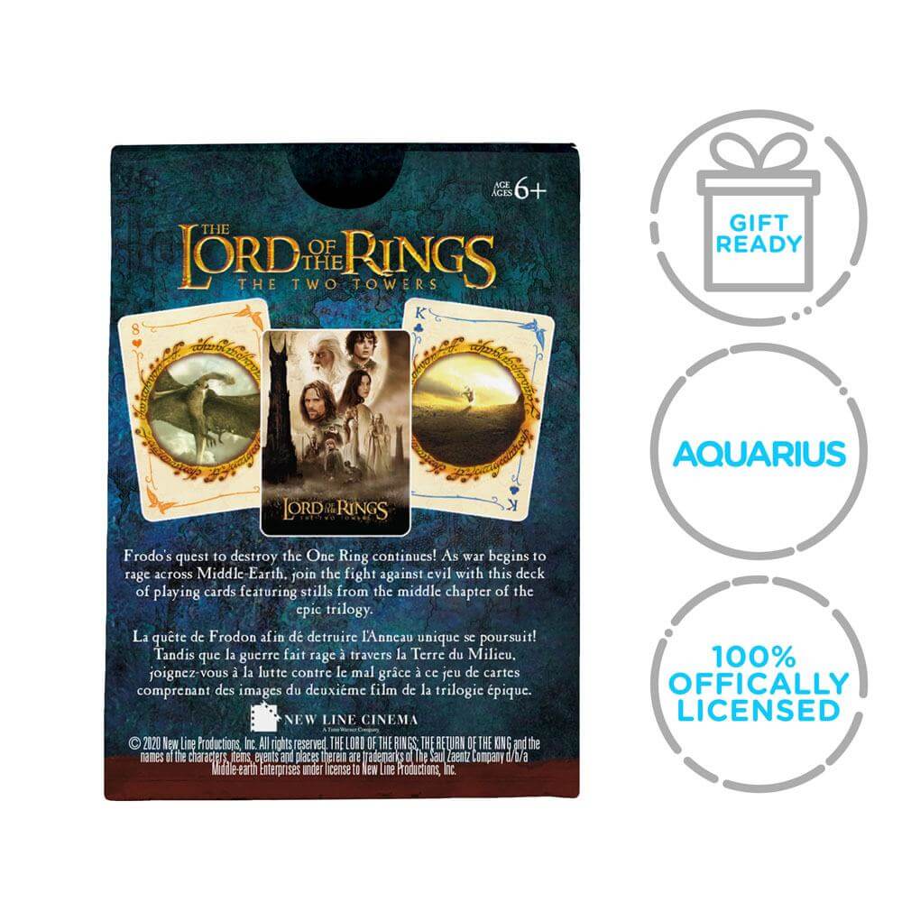 Lord of the Rings Playing Cards The Two Towers - Olleke Wizarding Shop Amsterdam Brugge London