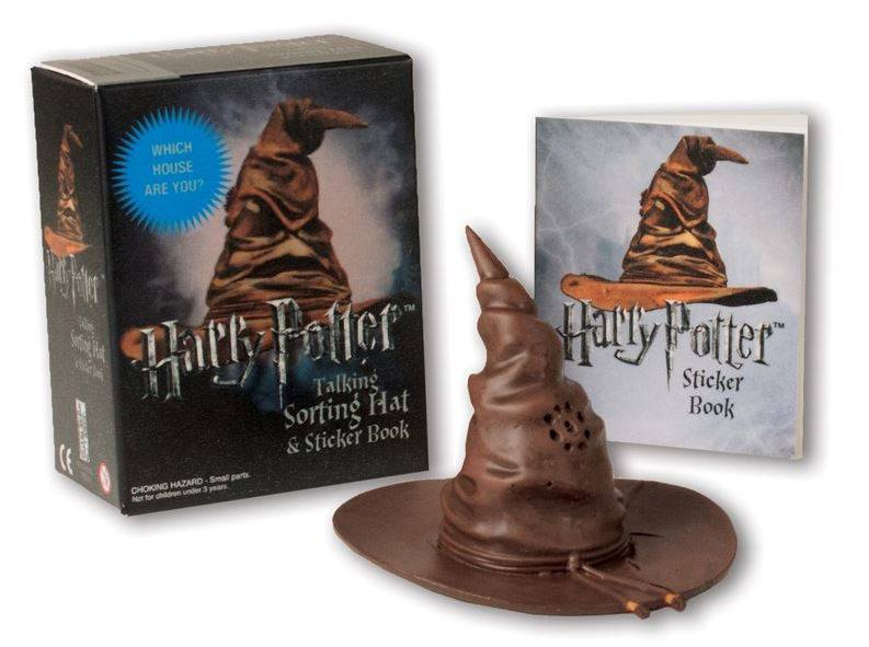 Harry Potter Talking Sorting Hat and Sticker Book - Olleke Wizarding Shop Amsterdam Brugge London