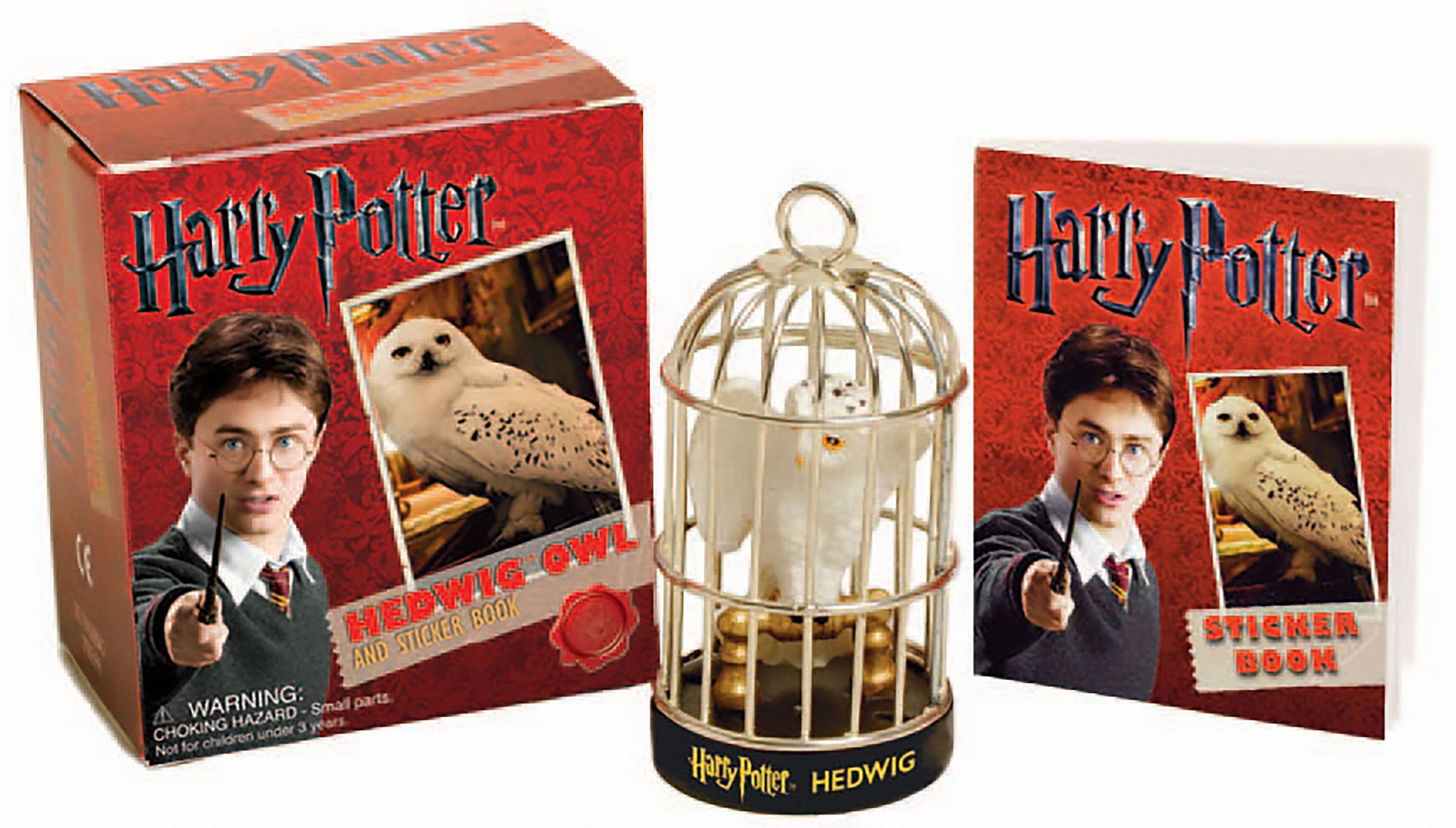 Harry Potter Hedwig Owl Kit and Sticker Book - Olleke Wizarding Shop Amsterdam Brugge London