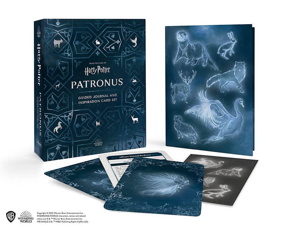 Harry Potter Patronus Guided Journal and Inspiration Card Set - Olleke Wizarding Shop Amsterdam Brugge London