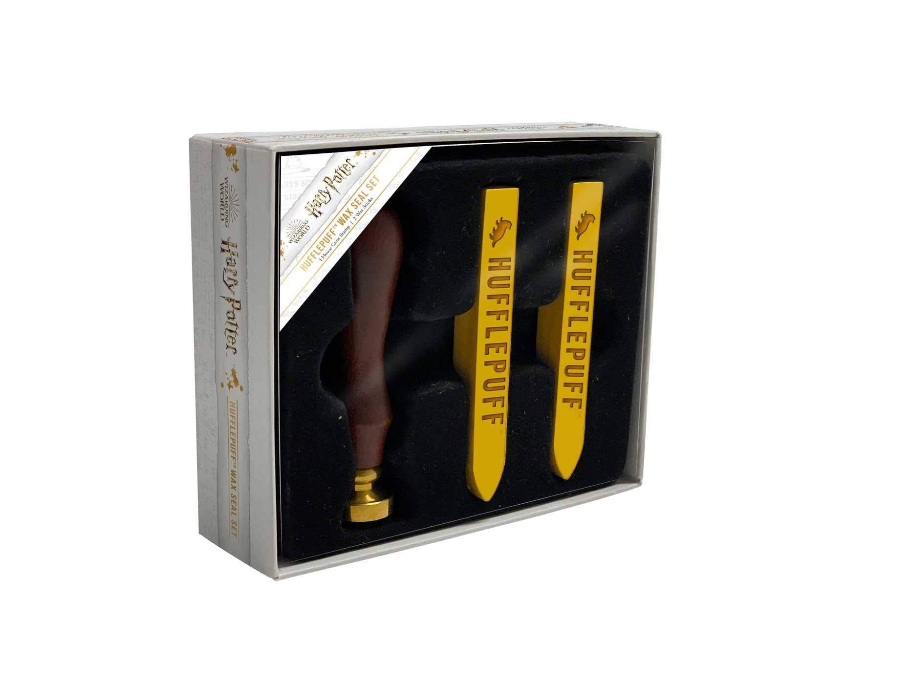 Harry Potter: Hufflepuff Wax Seal Set - Olleke Wizarding Shop Amsterdam Brugge London