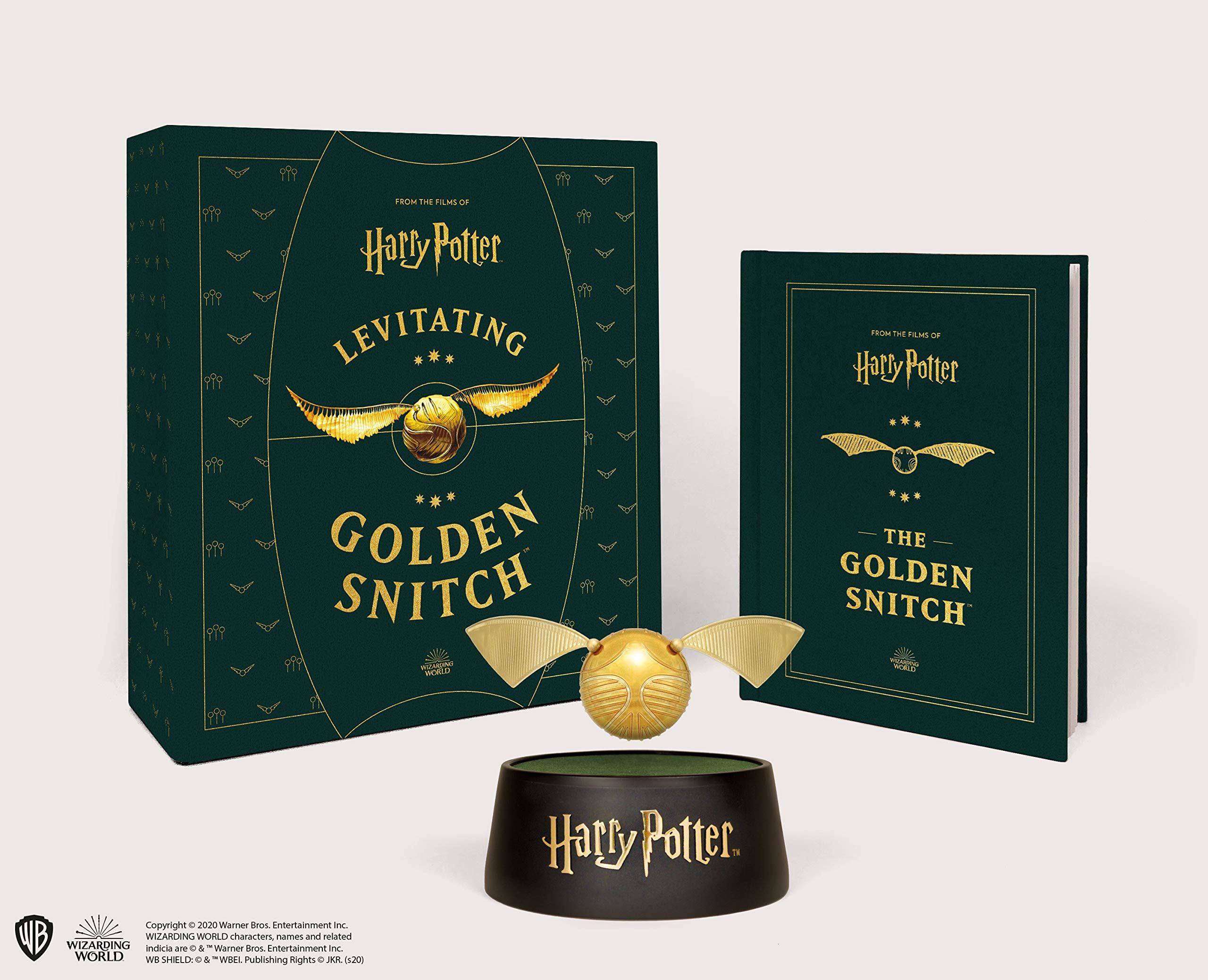 Harry Potter Levitating Golden Snitch - Olleke Wizarding Shop Amsterdam Brugge London