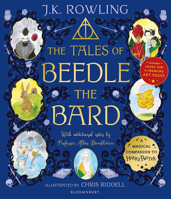 The Tales of Beedle the Bard - Illustrated Edition - Olleke Wizarding Shop Amsterdam Brugge London