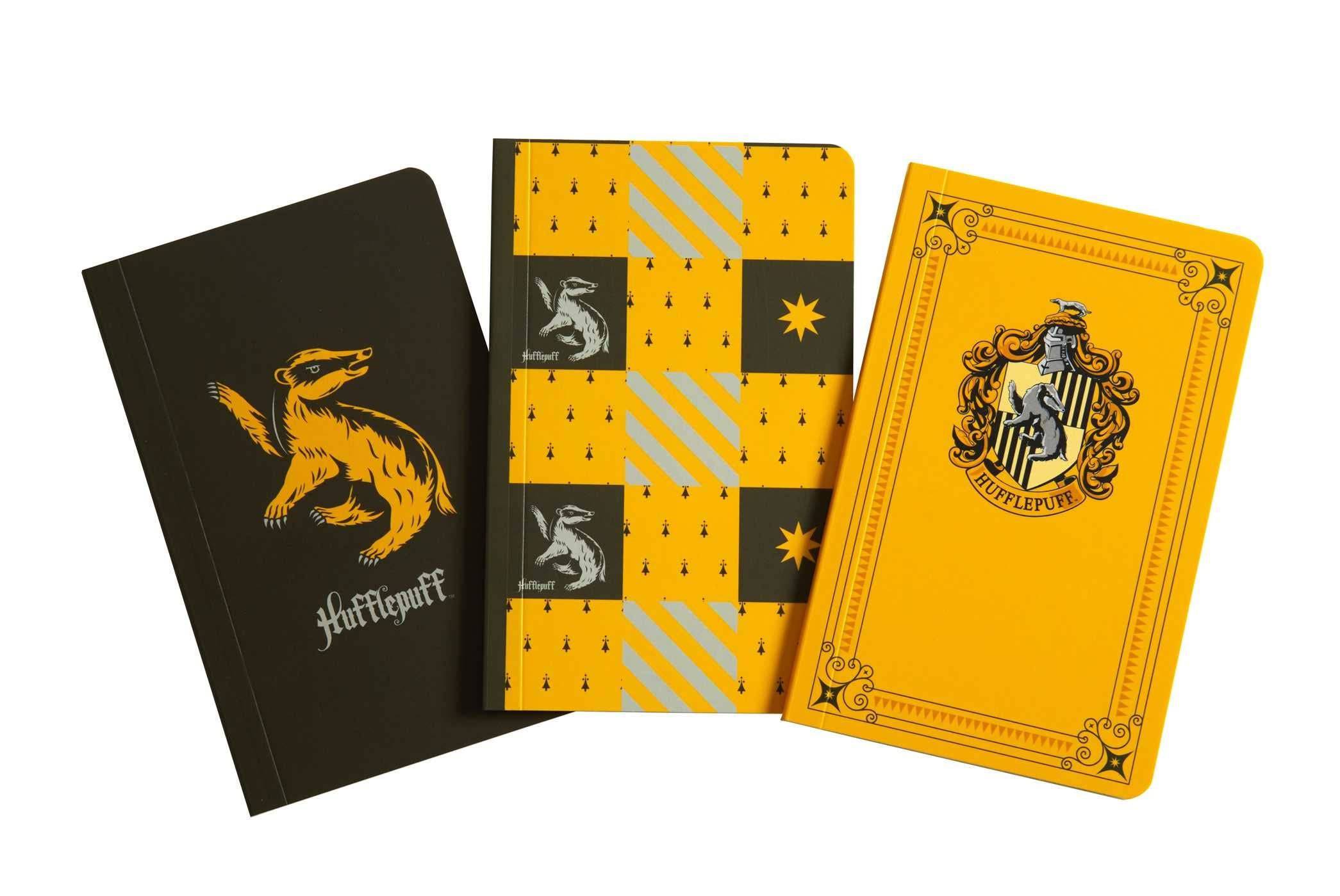 Harry Potter: Hufflepuff Pocket Notebook Collection - Olleke Wizarding Shop Amsterdam Brugge London