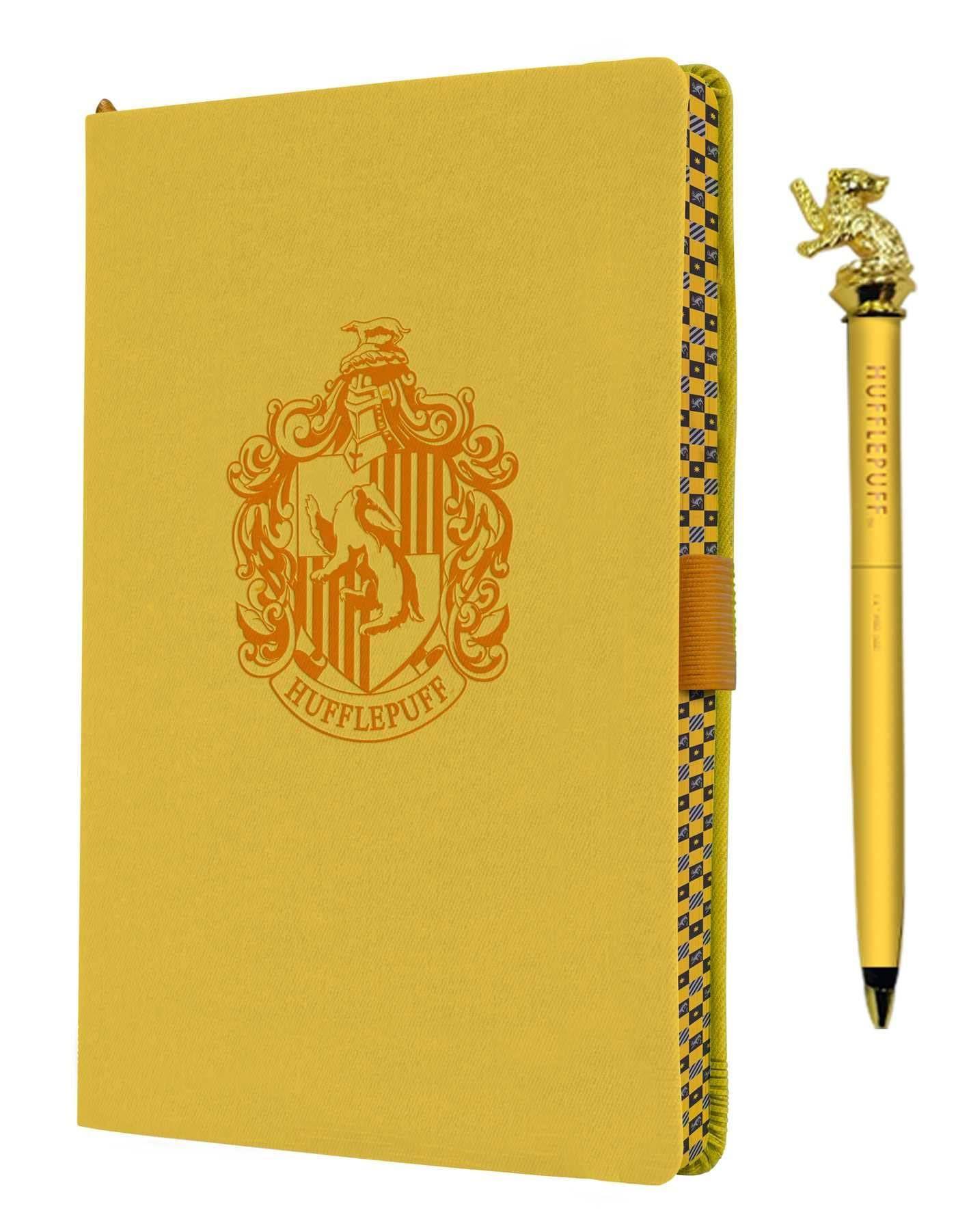 Harry Potter: Hufflepuff Classic Softcover Journal with Pen - Olleke Wizarding Shop Amsterdam Brugge London