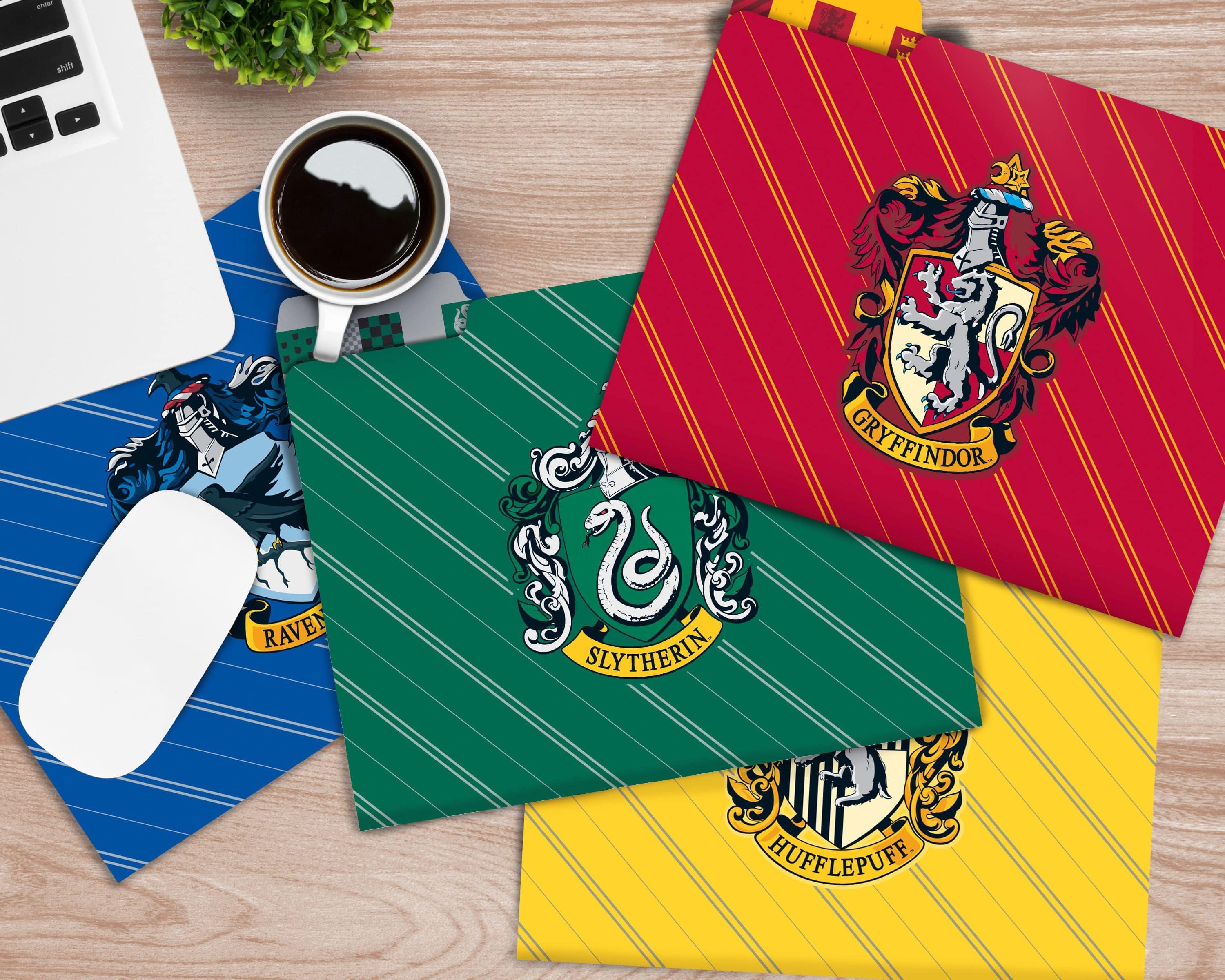 Harry Potter: Hogwarts Houses File Folder Set - Olleke Wizarding Shop Amsterdam Brugge London