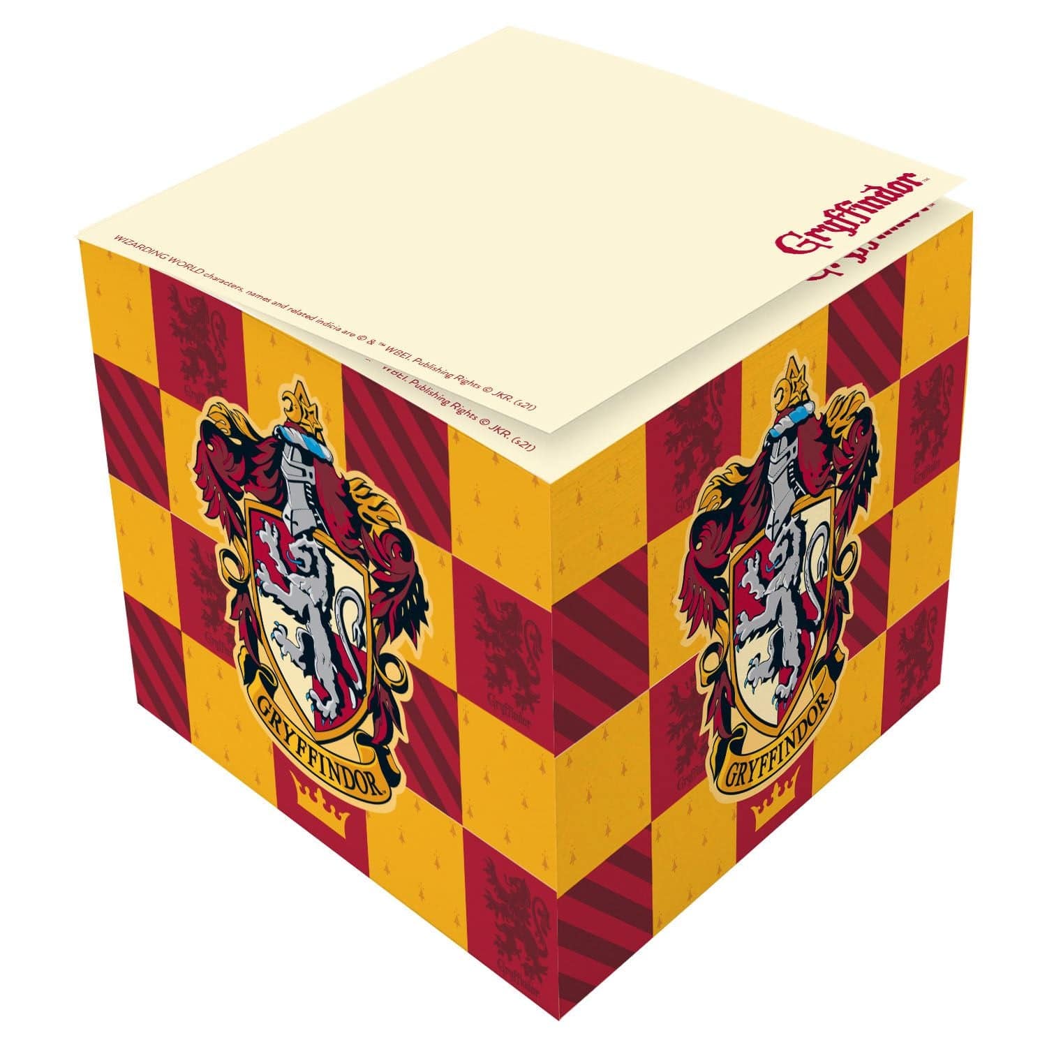 Harry Potter: Gryffindor Memo Cube - Olleke Wizarding Shop Amsterdam Brugge London