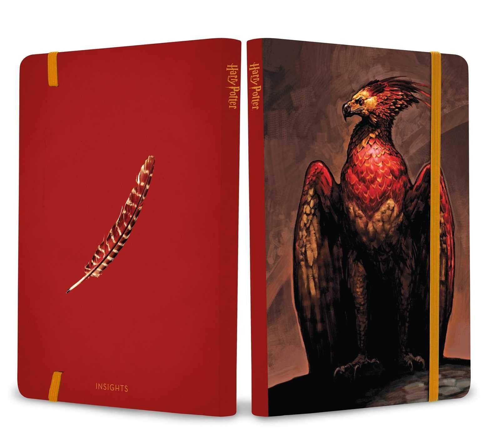 Harry Potter: Fawkes Softcover Notebook - Olleke Wizarding Shop Amsterdam Brugge London