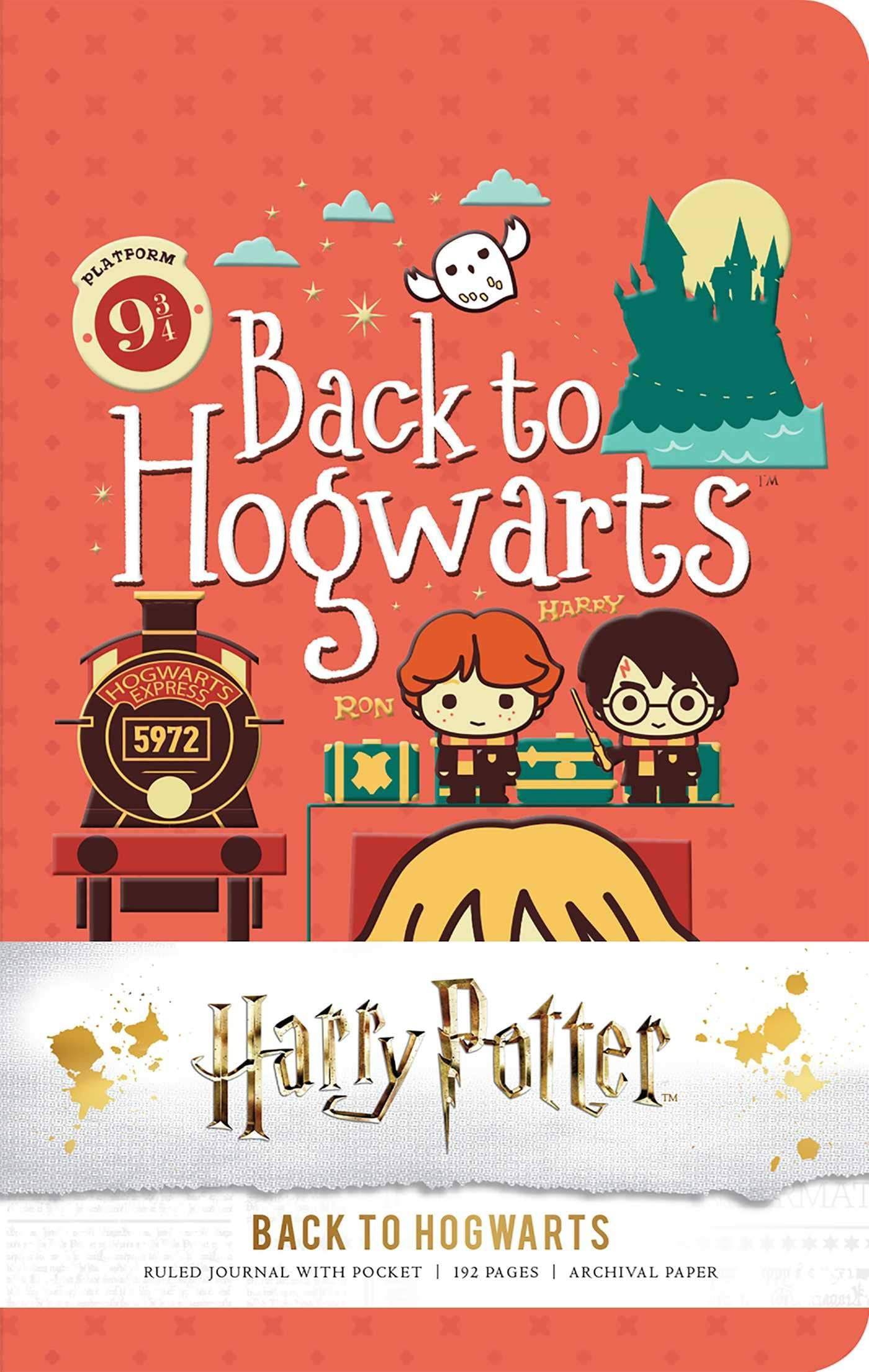 Back to Hogwarts Ruled Pocket Journal - Olleke Wizarding Shop Amsterdam Brugge London