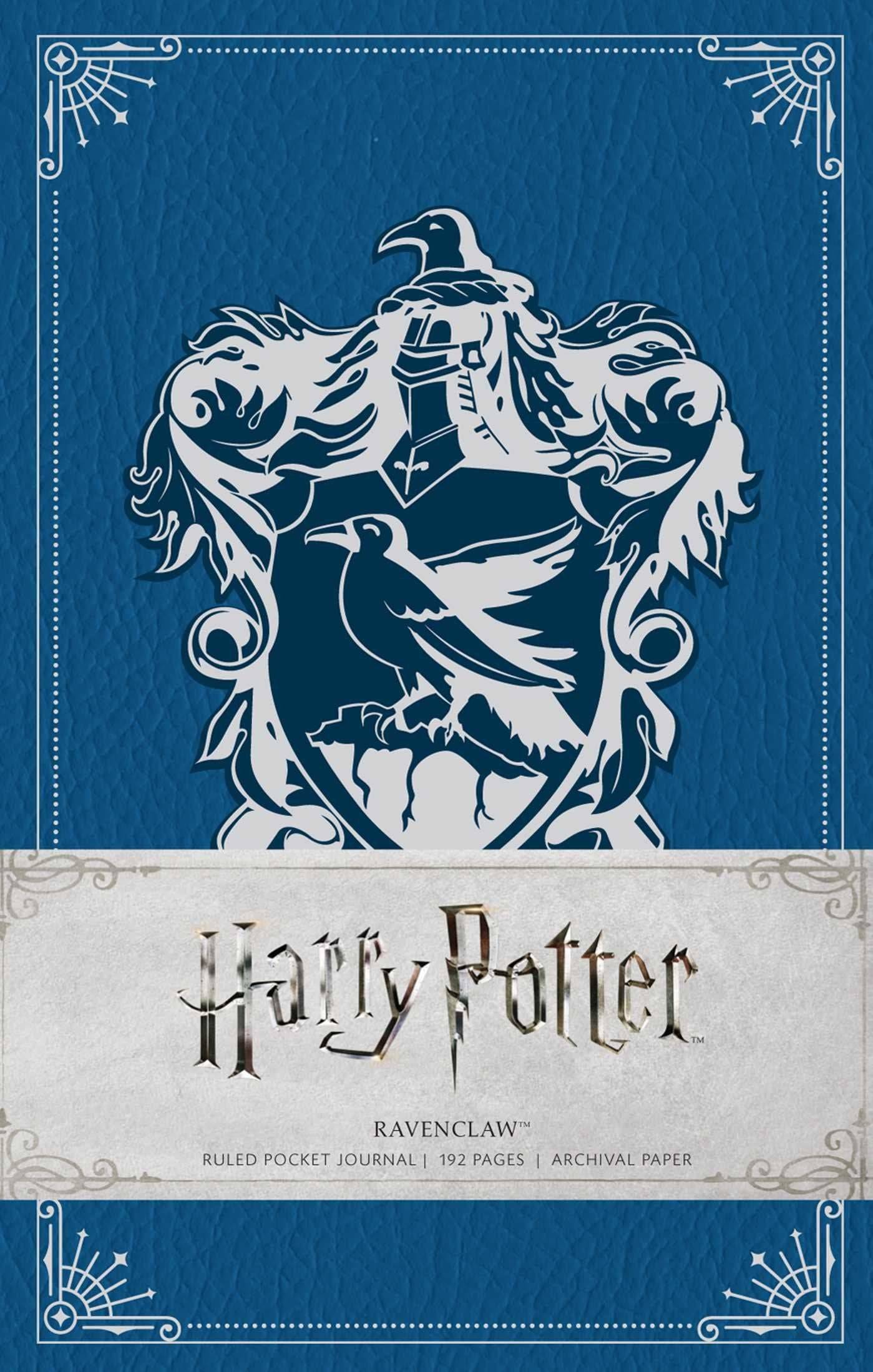 Harry Potter: Ravenclaw Ruled Pocket Journal - Olleke Wizarding Shop Amsterdam Brugge London