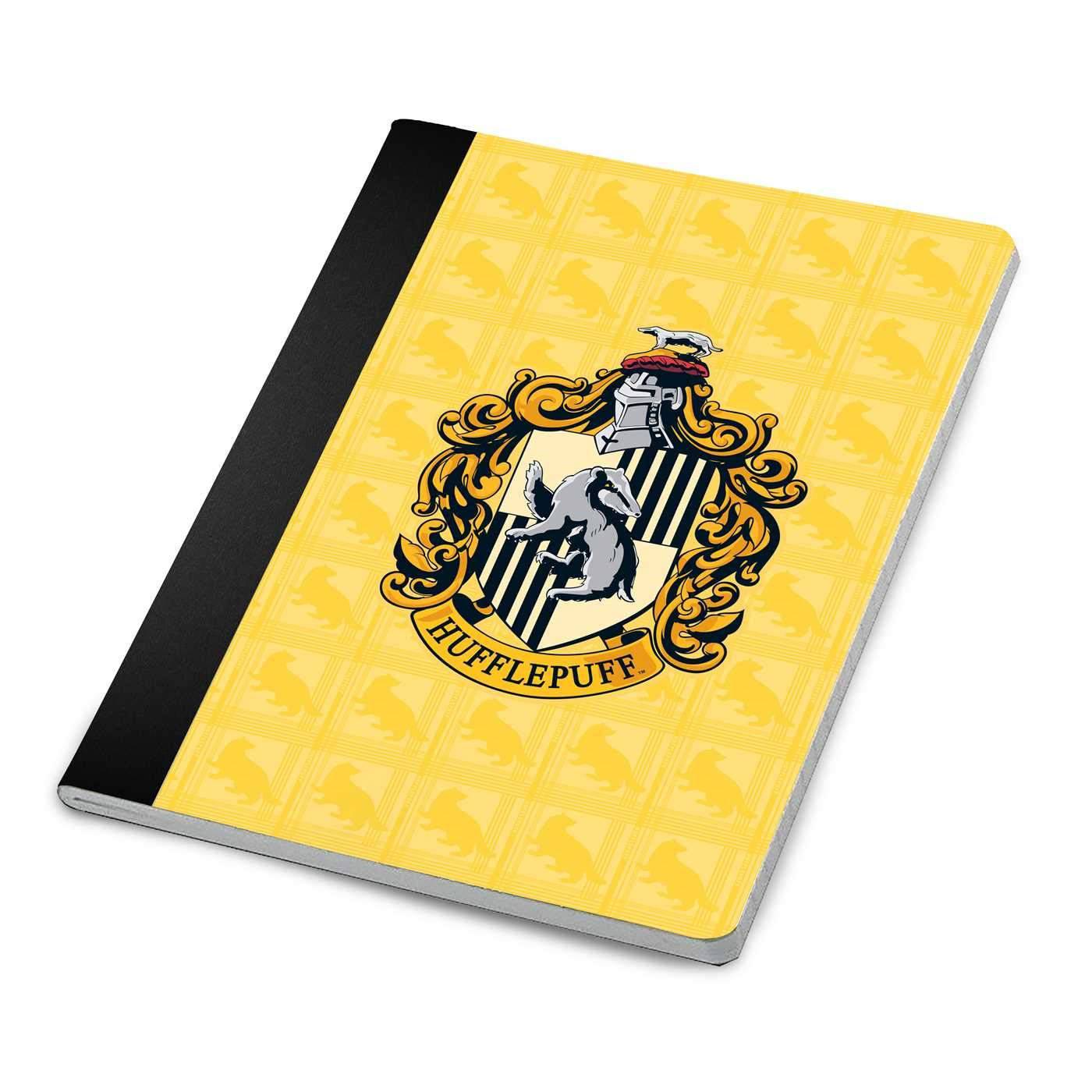 Harry Potter: Hufflepuff Notebook and Page Clip Set - Olleke Wizarding Shop Amsterdam Brugge London