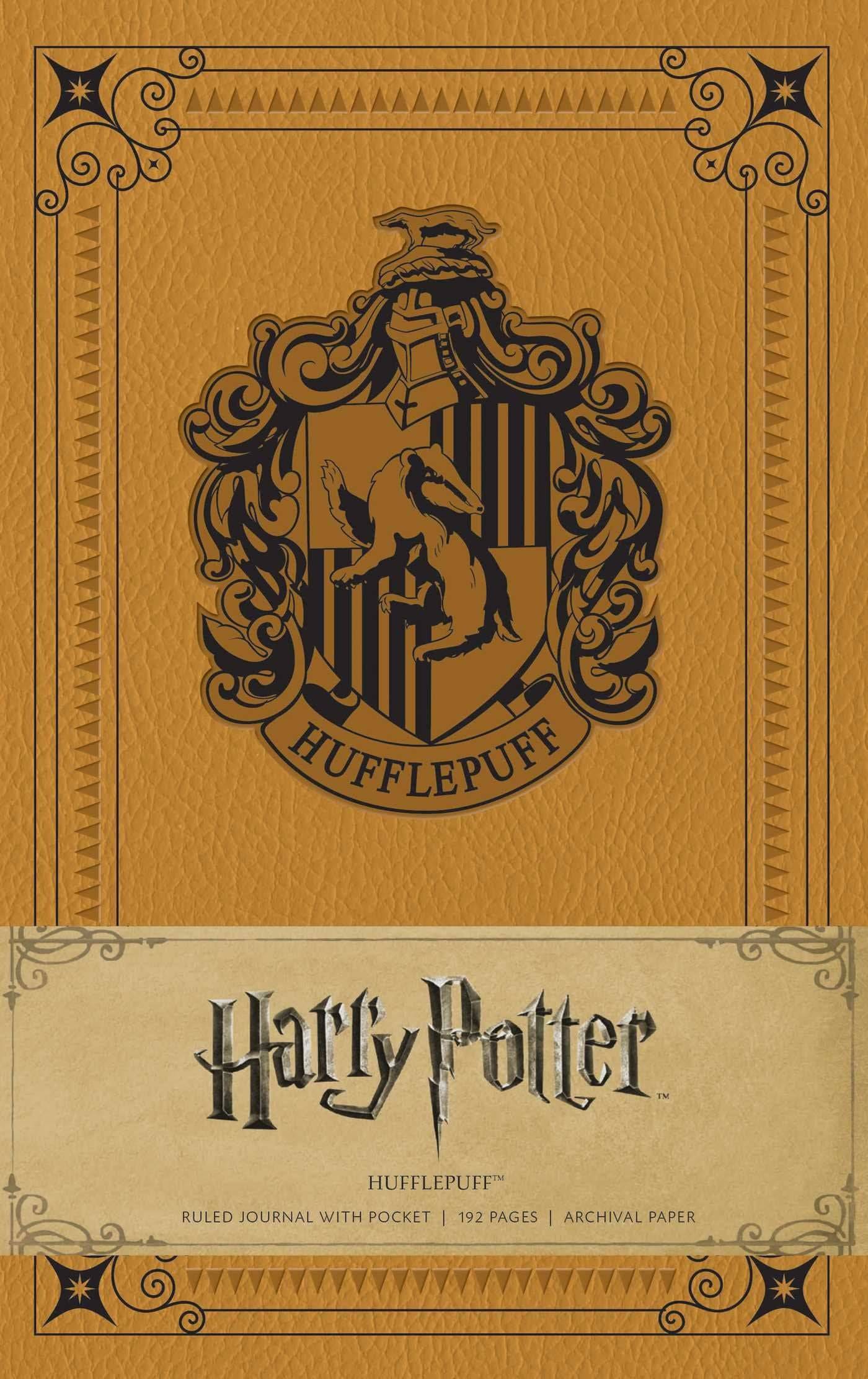 Harry Potter: Hufflepuff Ruled Pocket Journal - Olleke Wizarding Shop Amsterdam Brugge London