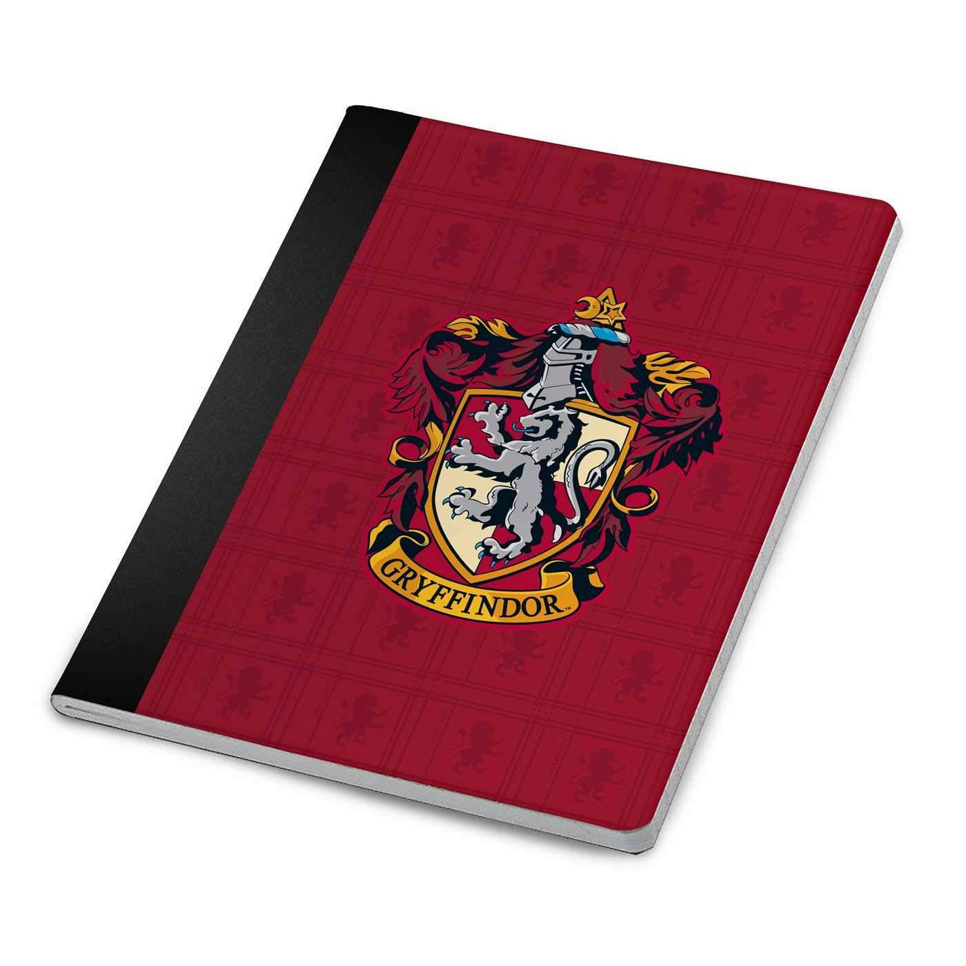 Harry Potter: Gryffindor Notebook and Page Clip Set - Olleke Wizarding Shop Amsterdam Brugge London