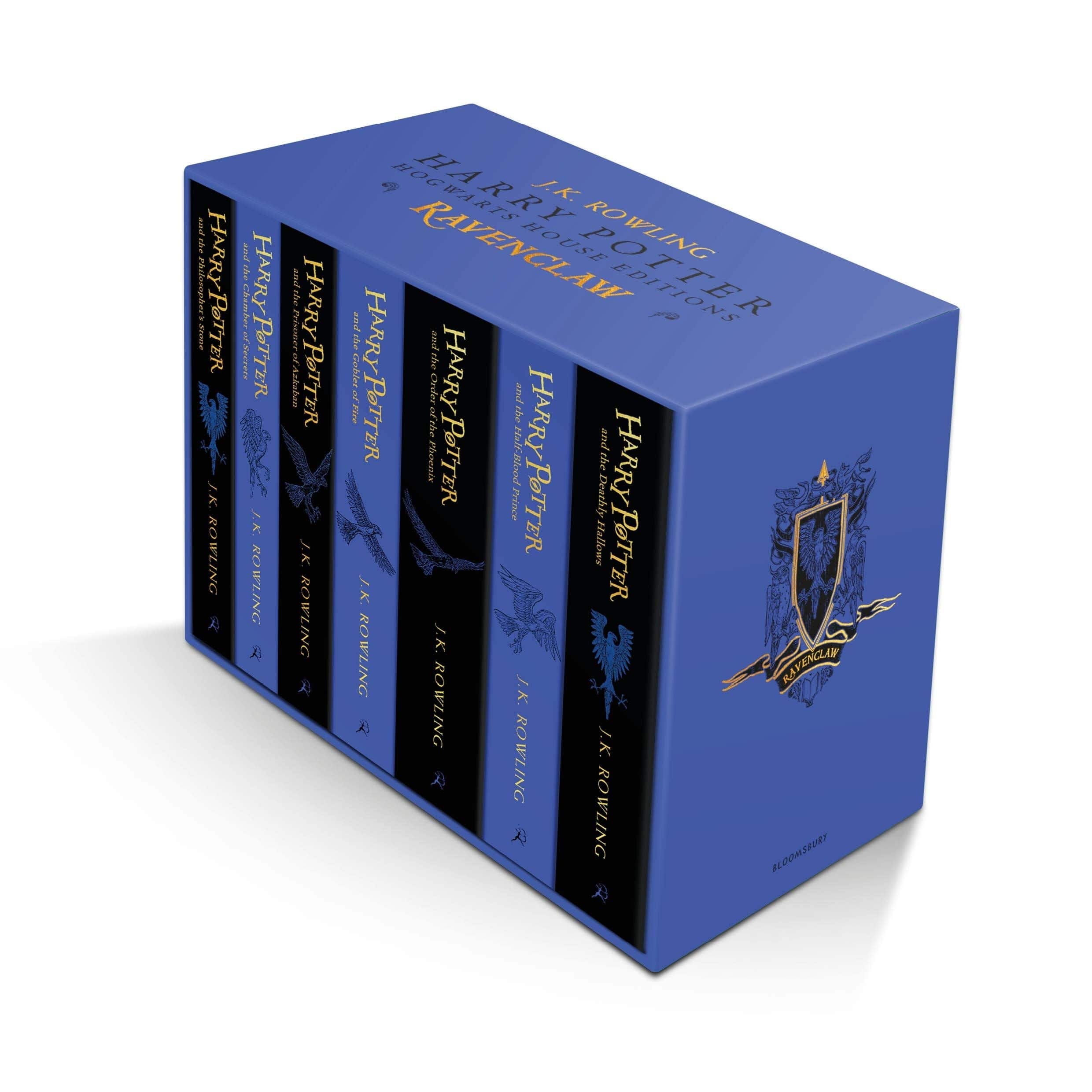 Harry Potter Ravenclaw House Editions Paperback Box Set - Olleke Wizarding Shop Amsterdam Brugge London