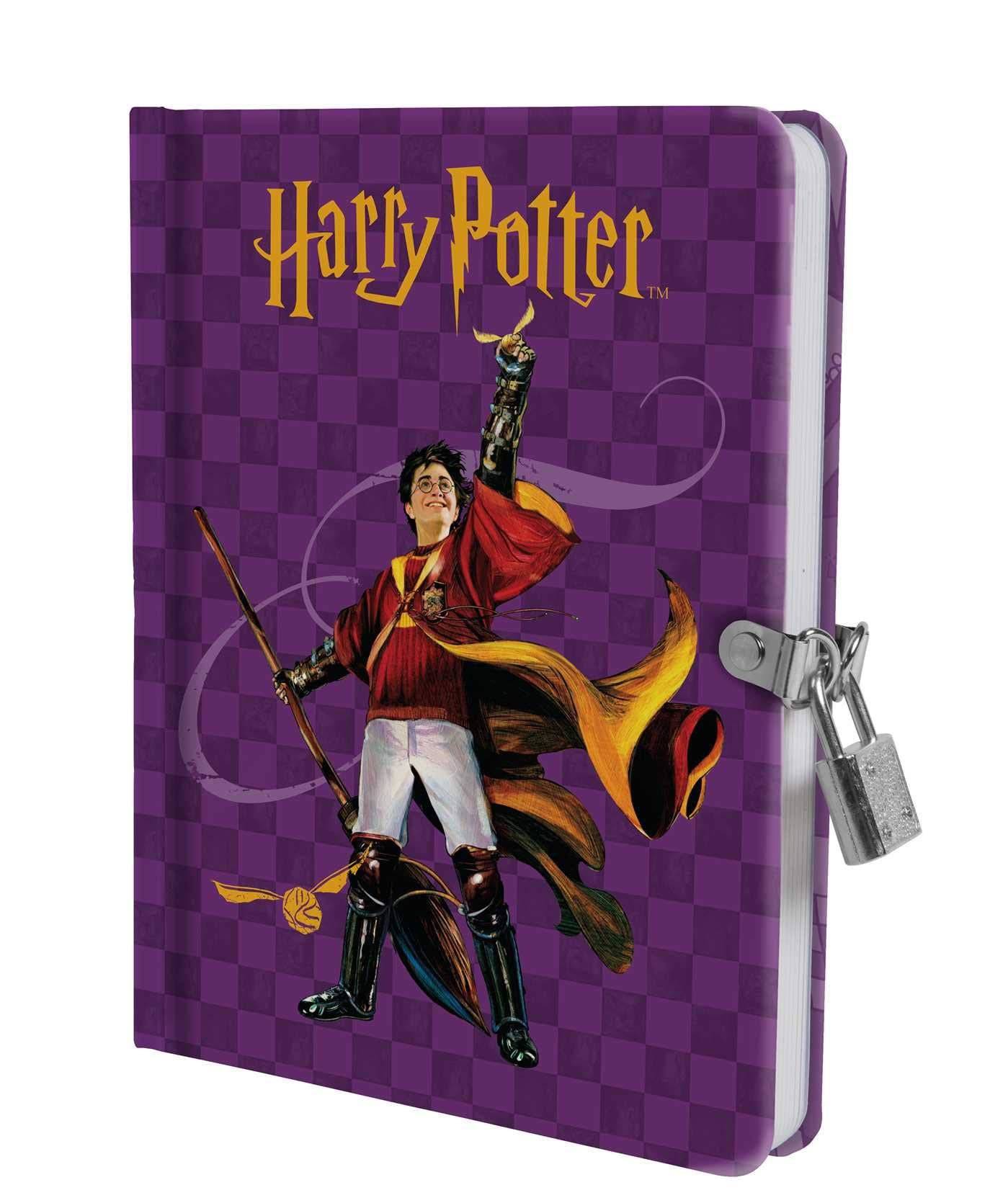 Harry Potter: Quidditch Lock and Key Diary - Olleke Wizarding Shop Amsterdam Brugge London