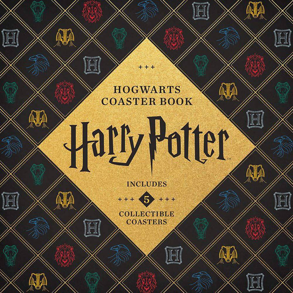 Harry Potter Hogwarts Coaster Book - Olleke Wizarding Shop Amsterdam Brugge London