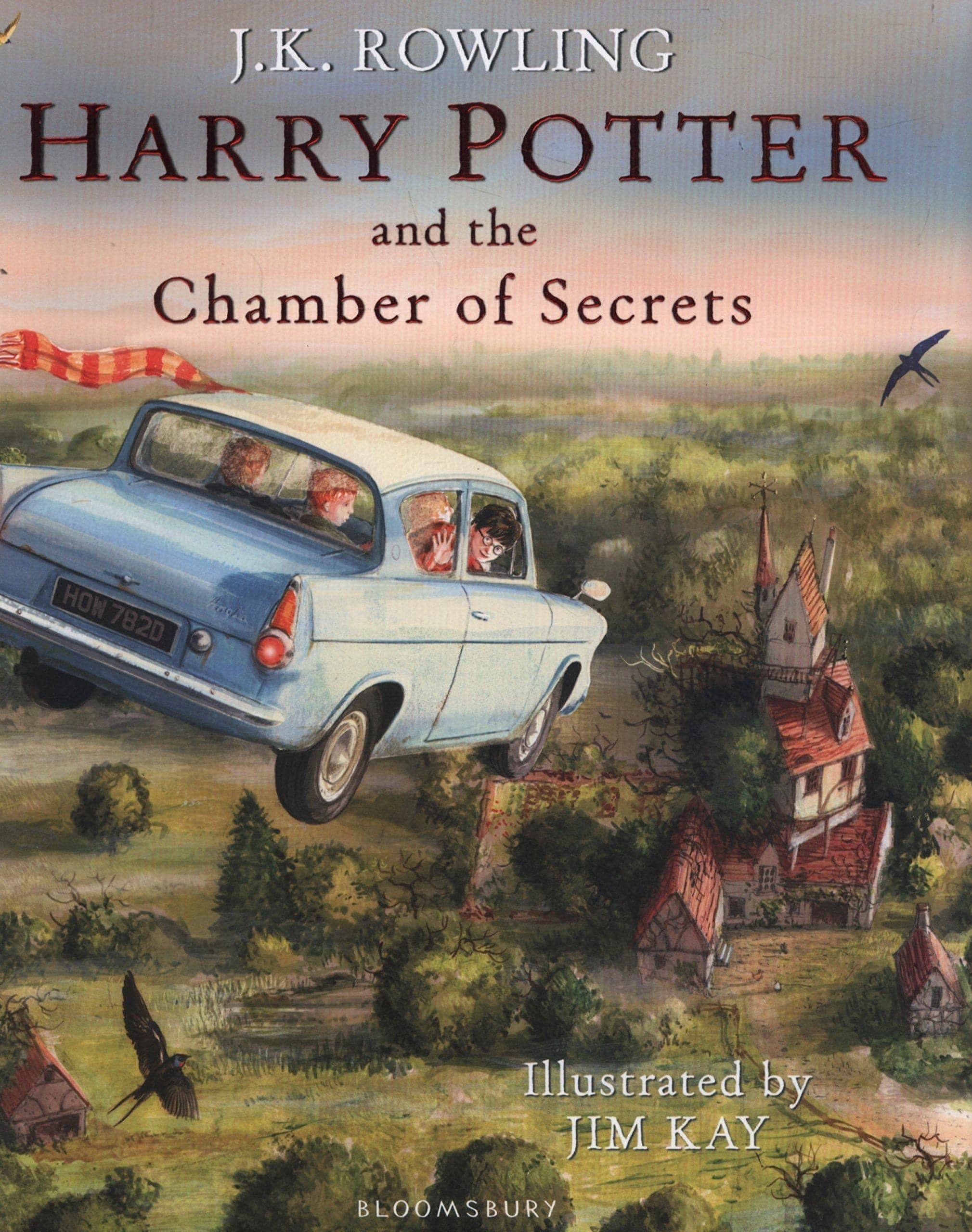 Harry Potter and the Chamber of Secrets - Illustrated Edition - Olleke Wizarding Shop Amsterdam Brugge London