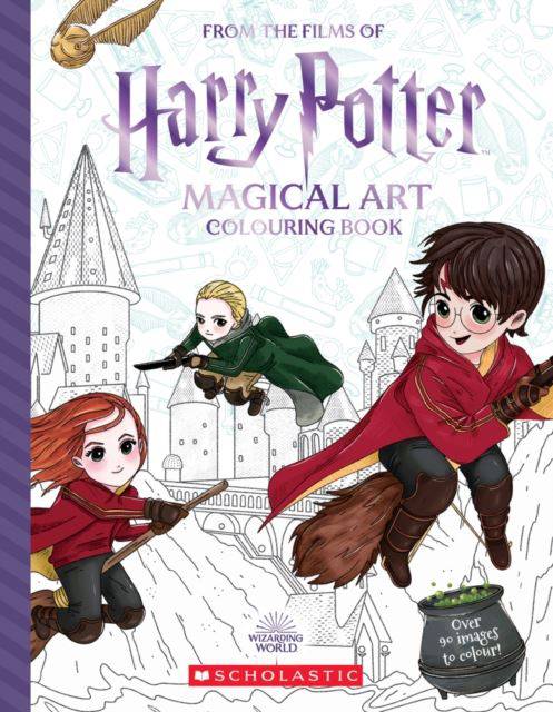 Harry Potter: Magical Art Colouring Book - Olleke Wizarding Shop Amsterdam Brugge London