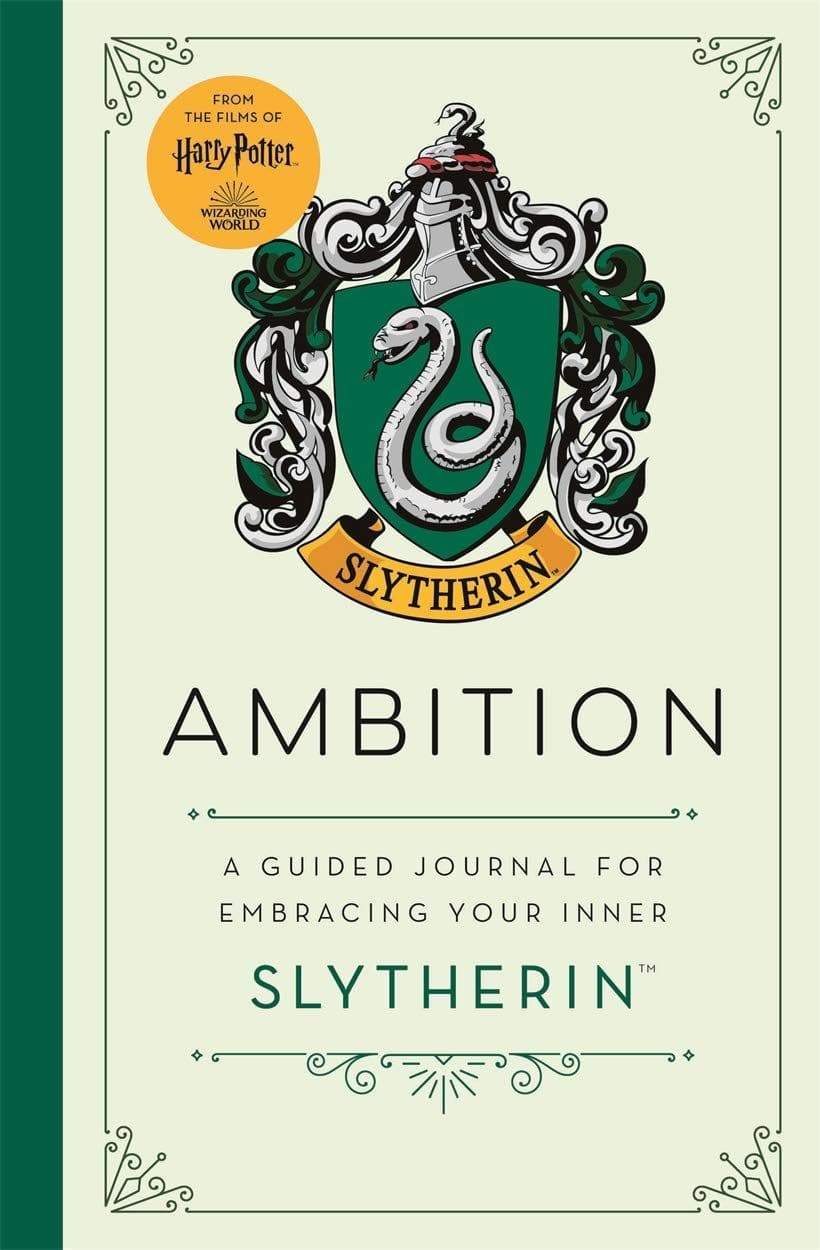 Harry Potter Slytherin Guided Journal : Ambition - Olleke Wizarding Shop Amsterdam Brugge London